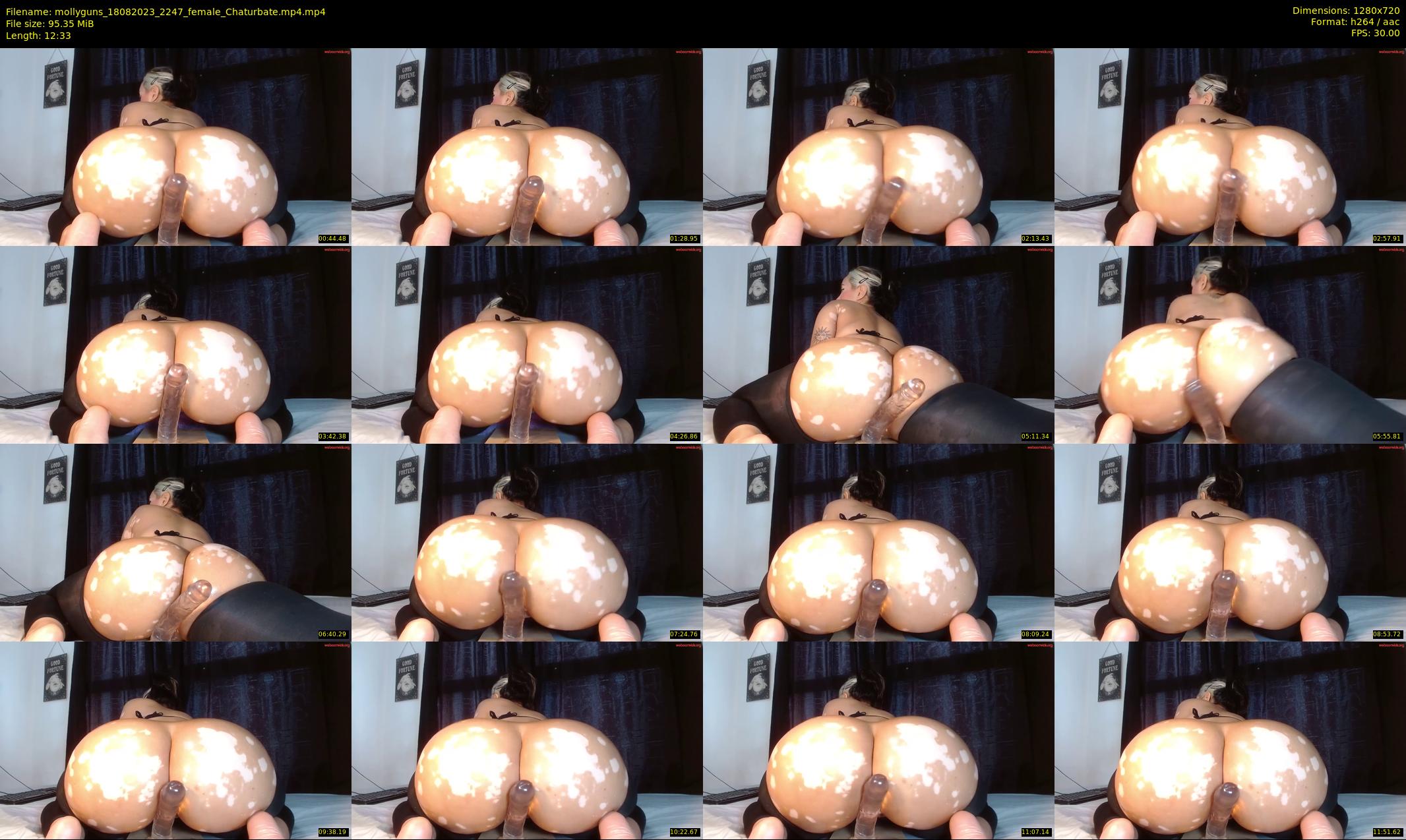 mollyguns — 13 minute Chaturbate female cam show recording, 720p, Aug 18, 2023