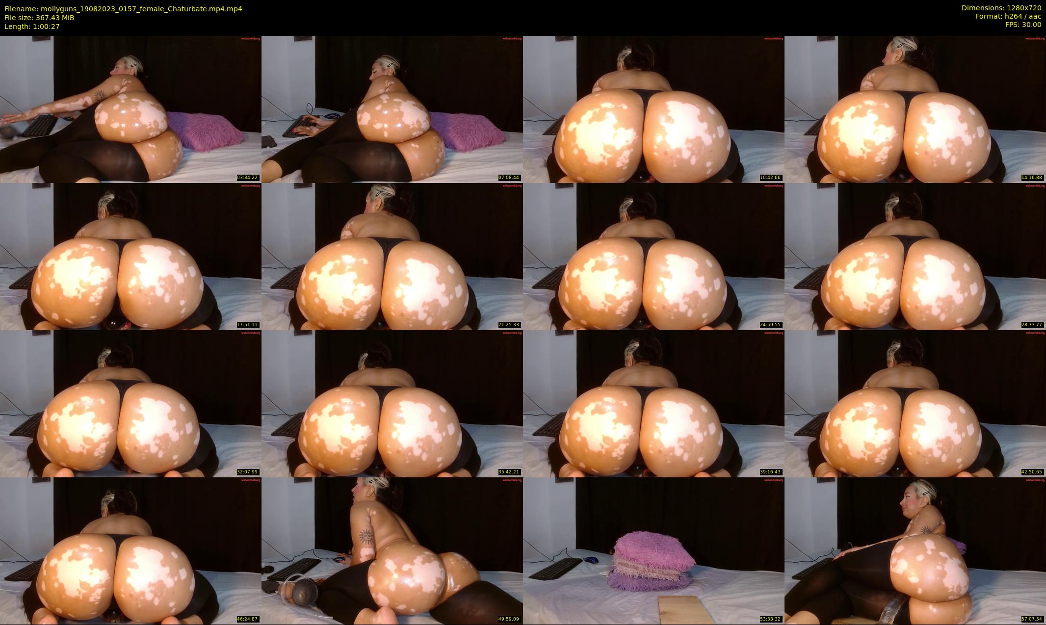 mollyguns — 61 minute Chaturbate female cam show recording, 720p, Aug 19, 2023