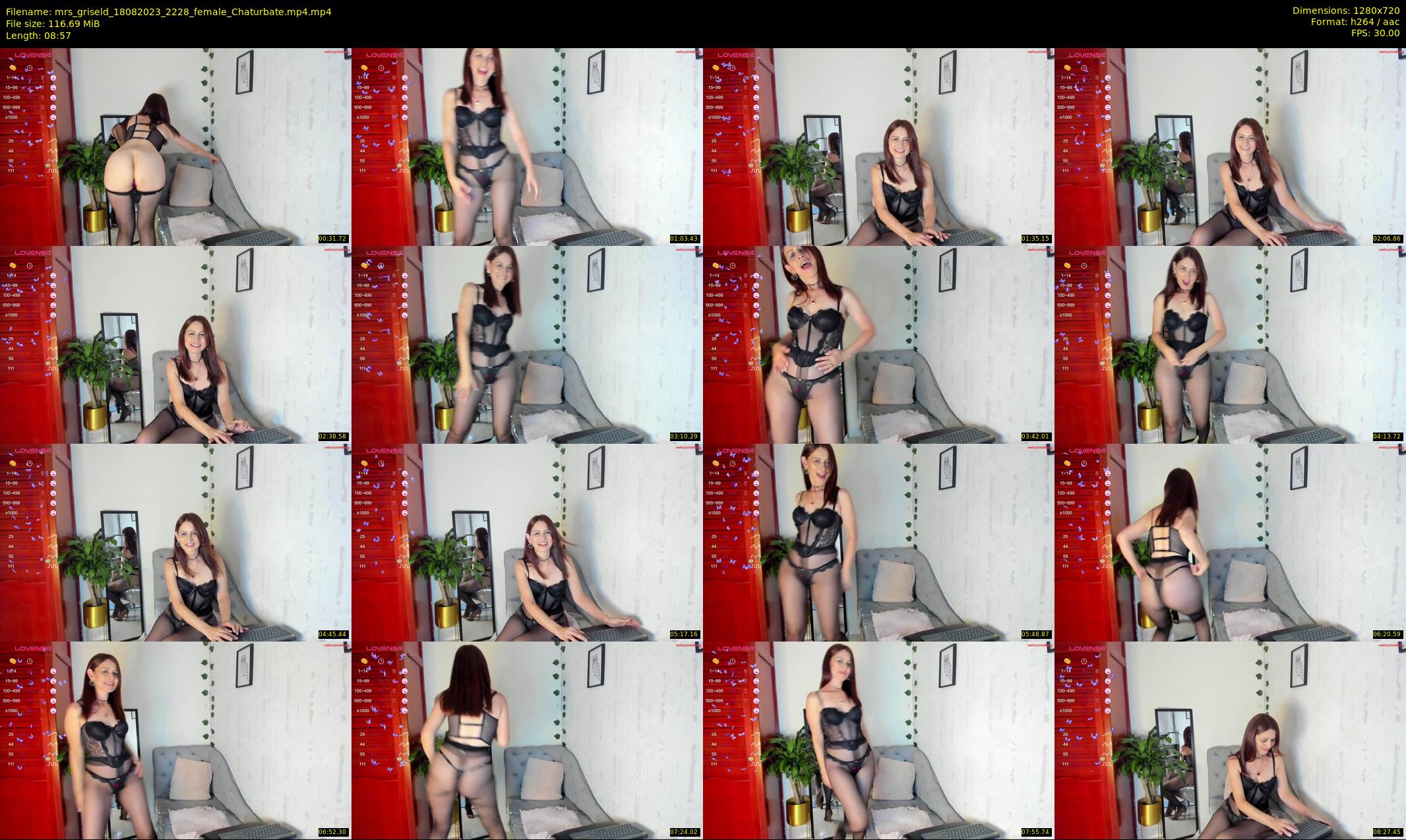 mrs_griseld — 9 minute Chaturbate female cam show recording, 720p, Aug 18, 2023