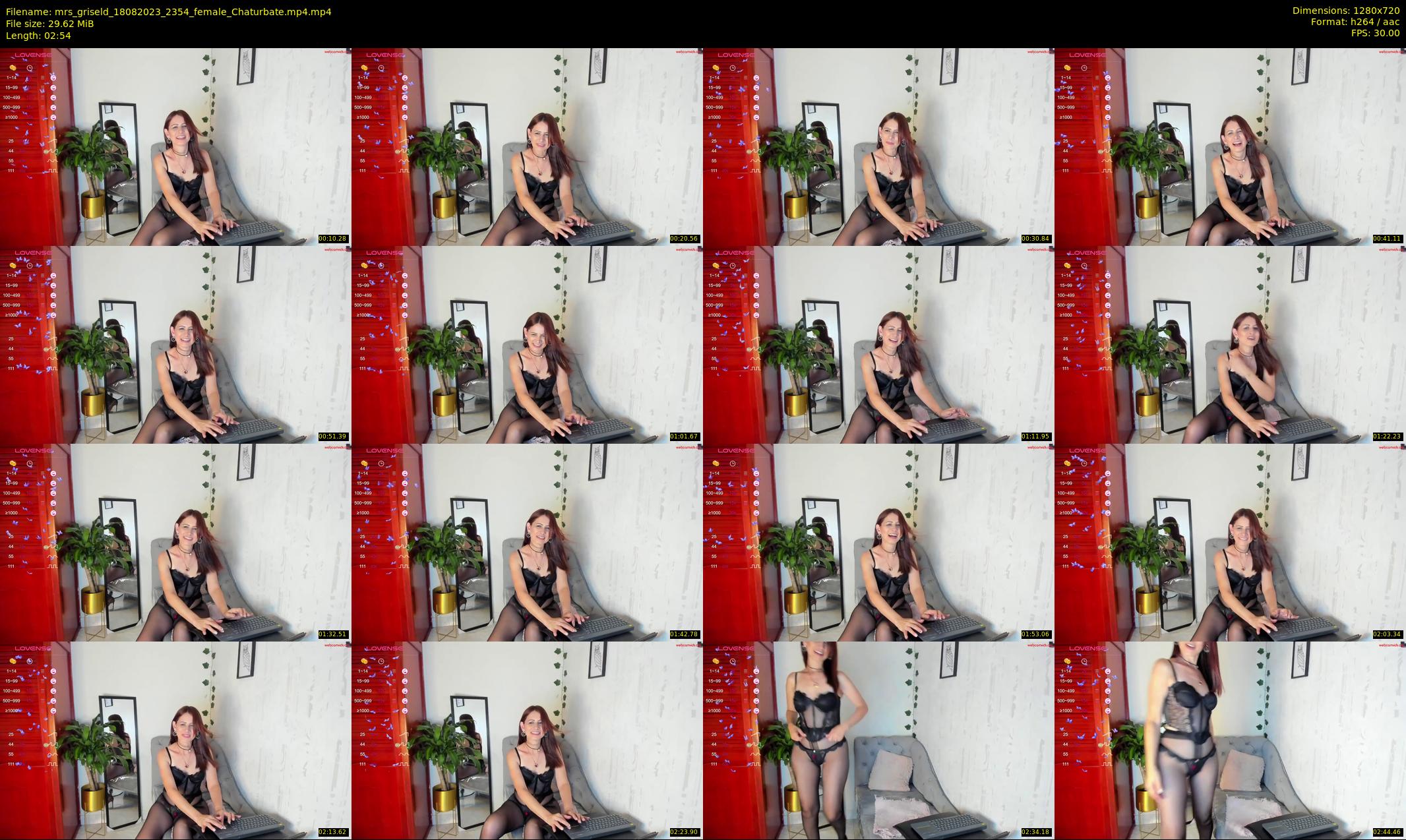 mrs_griseld — 3 minute Chaturbate female cam show recording, 720p, Aug 18, 2023