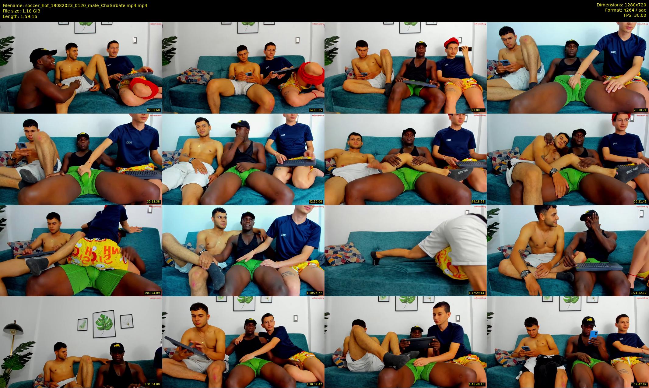 soccer_hot — 120 minute Chaturbate male cam show recording, 720p, Aug 19, 2023