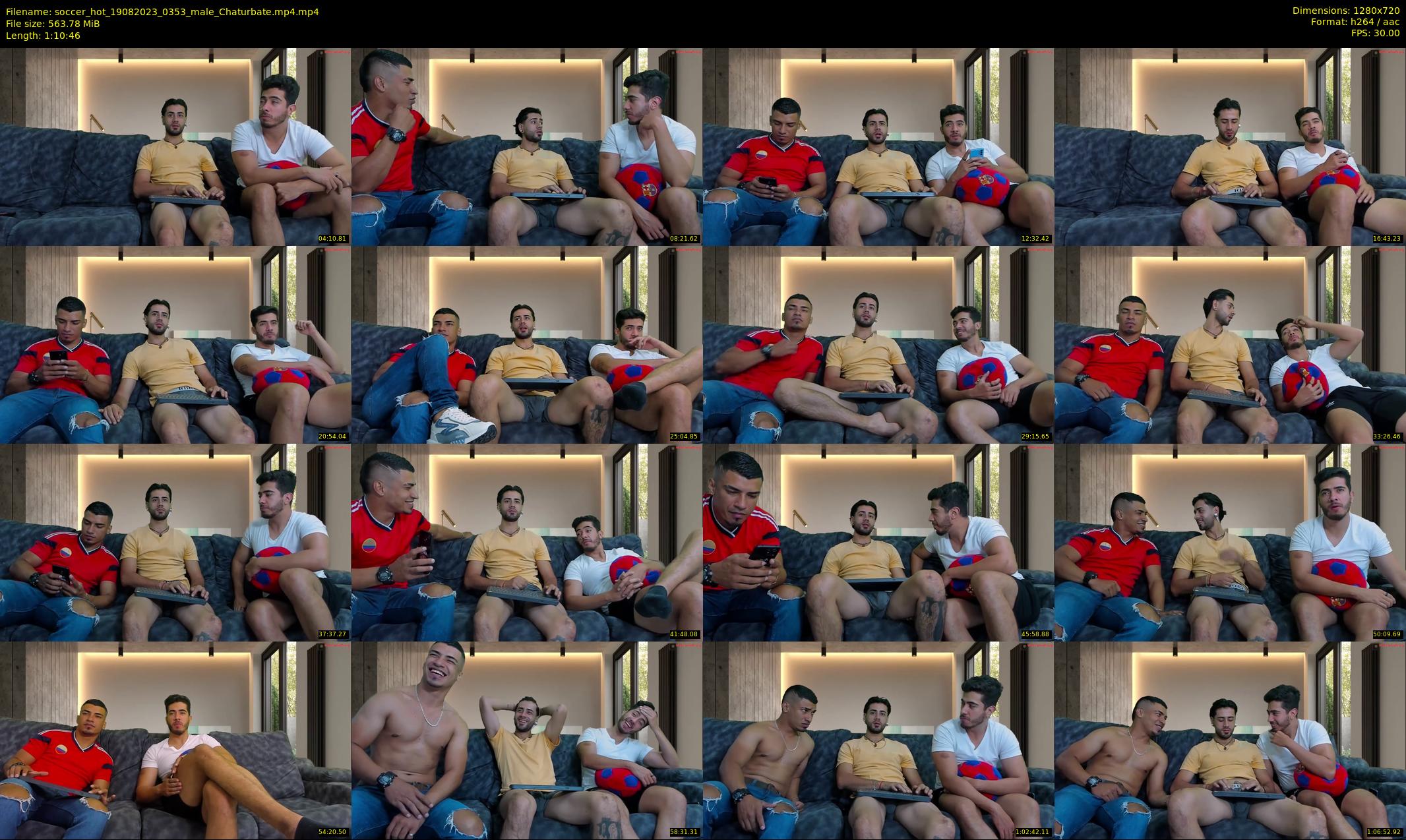 soccer_hot — 71 minute Chaturbate male cam show recording, 720p, Aug 19, 2023