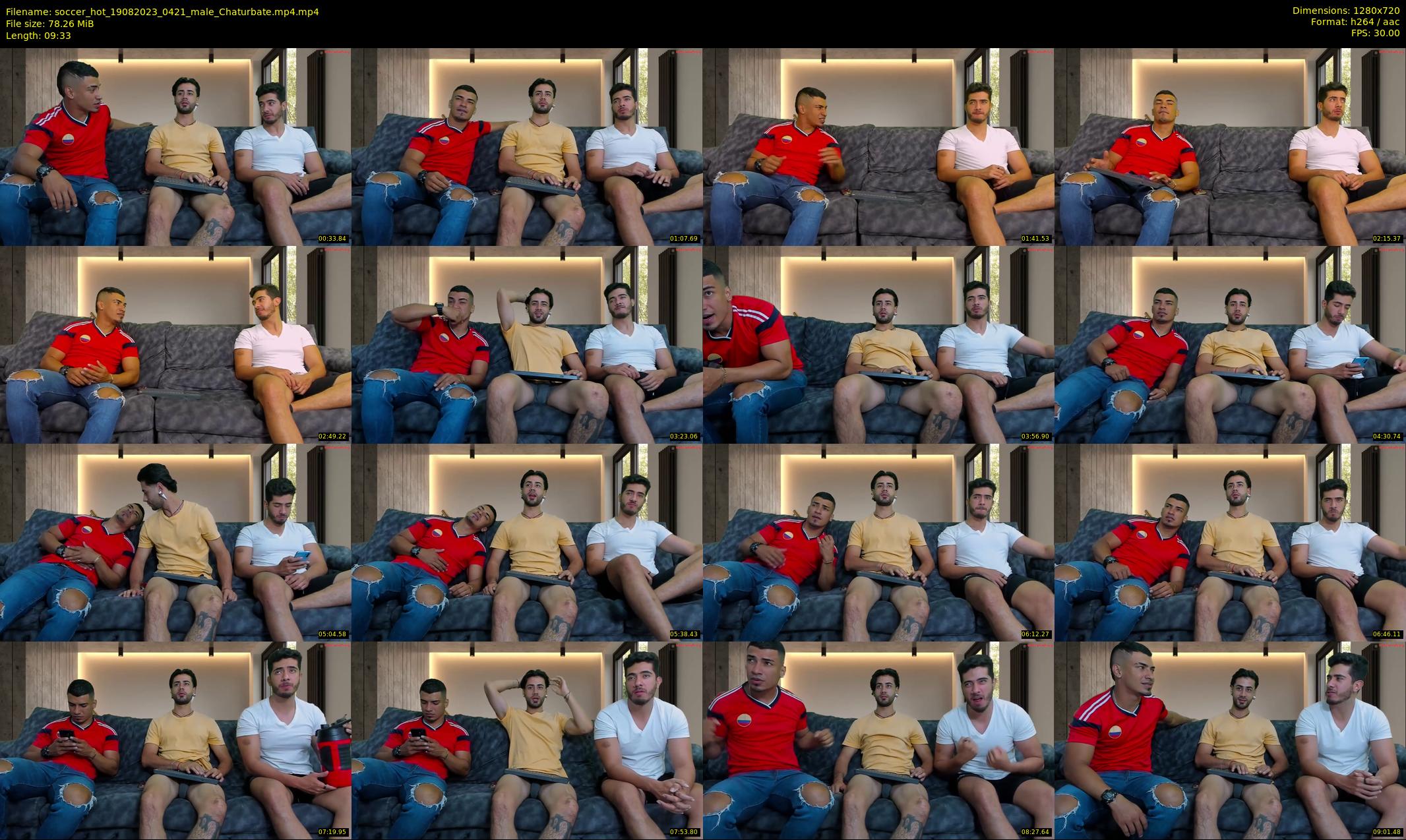 soccer_hot — 10 minute Chaturbate male cam show recording, 720p, Aug 19, 2023