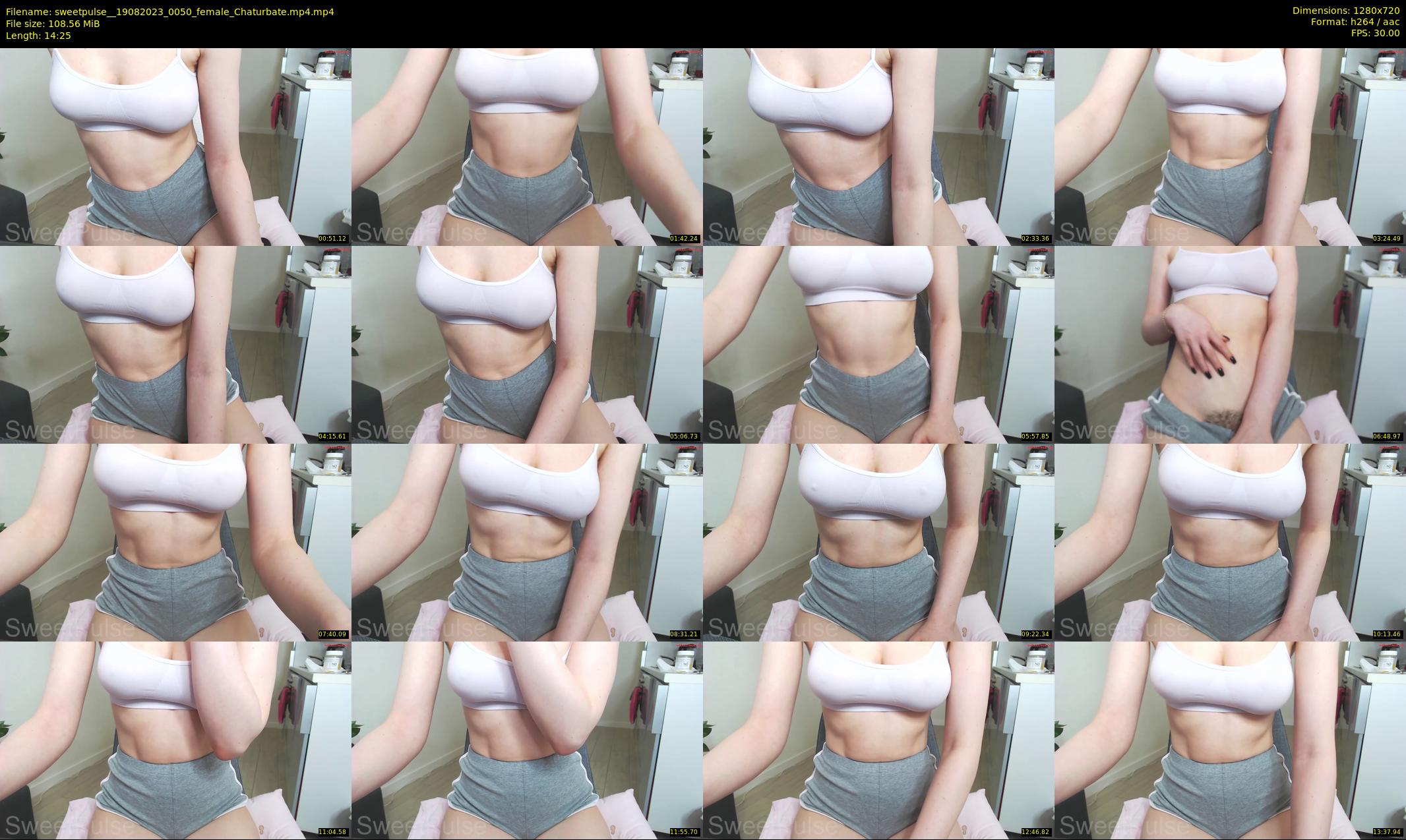 sweetpulse_ — 15 minute Chaturbate female cam show recording, 720p, Aug 19, 2023
