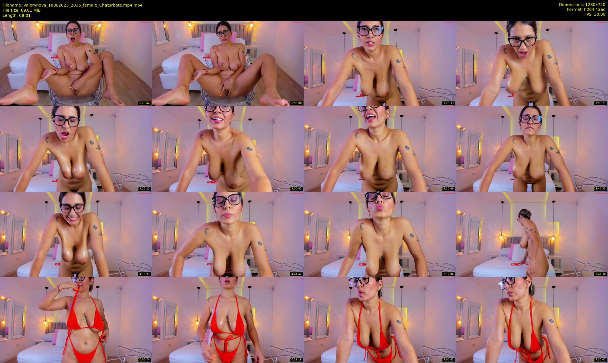 valerynova — 9 minute Chaturbate female cam show recording, 720p, Aug 18, 2023