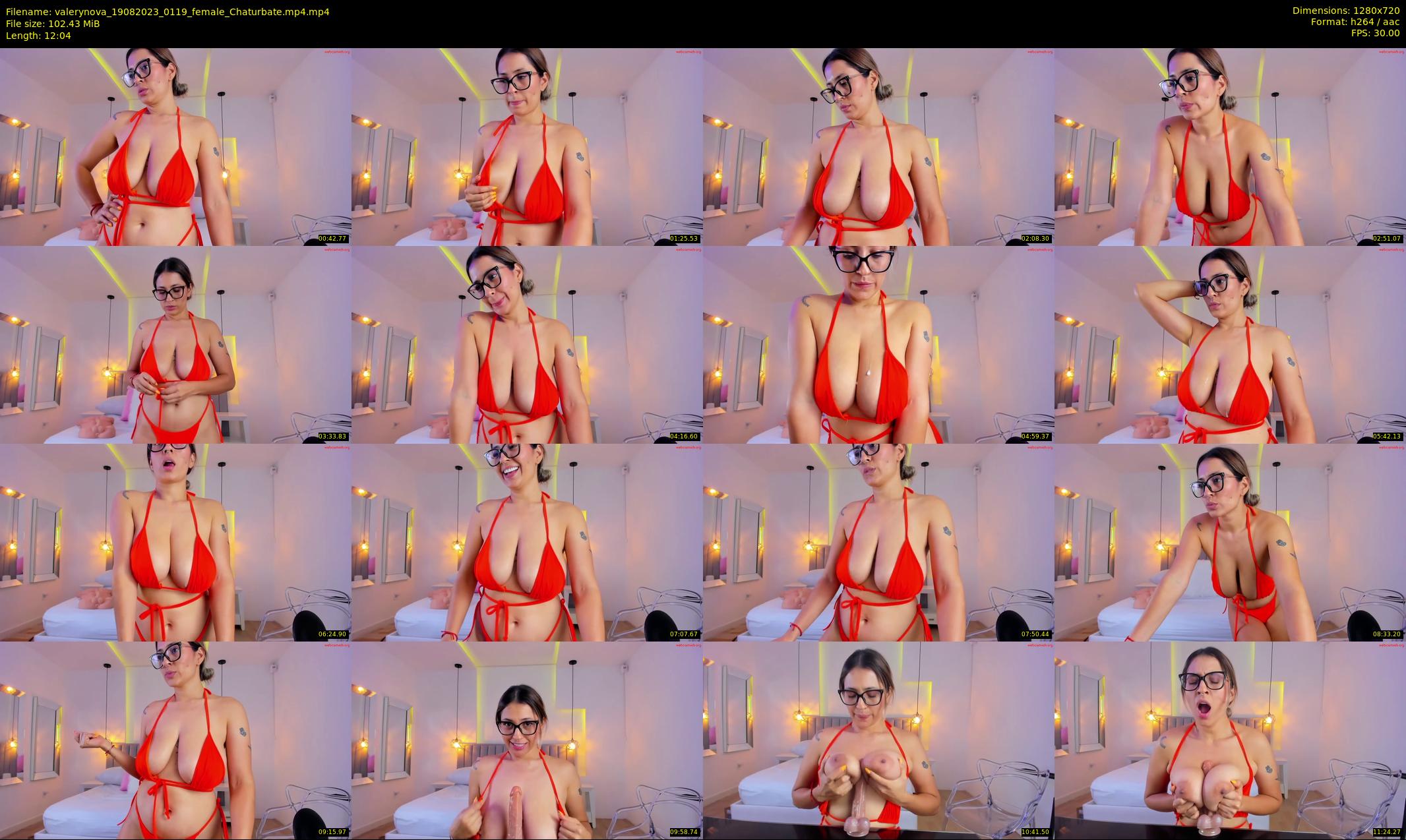 valerynova — 13 minute Chaturbate female cam show recording, 720p, Aug 19, 2023