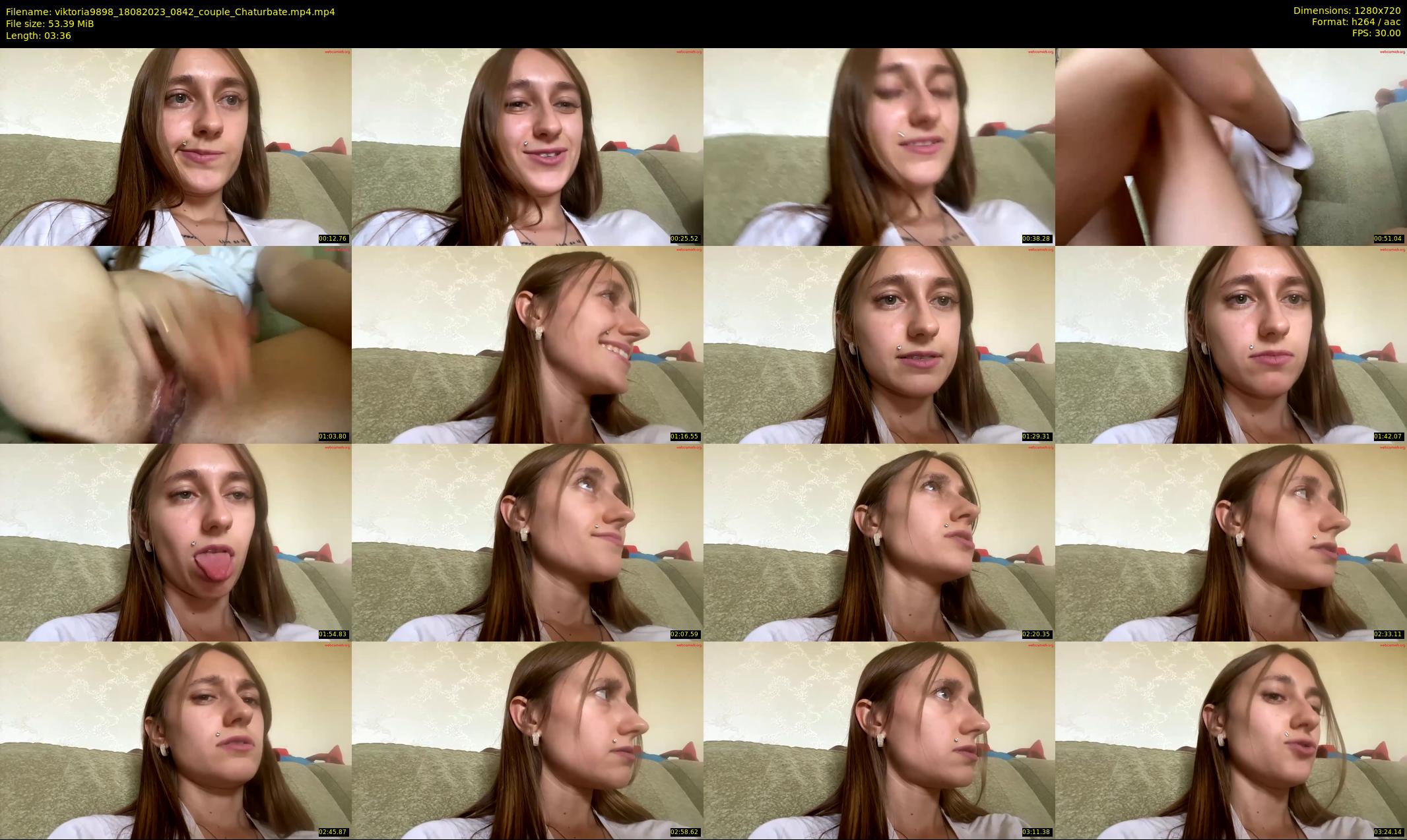 viktoria9898 — 4 minute Chaturbate couple cam show recording, 720p, Aug 18, 2023
