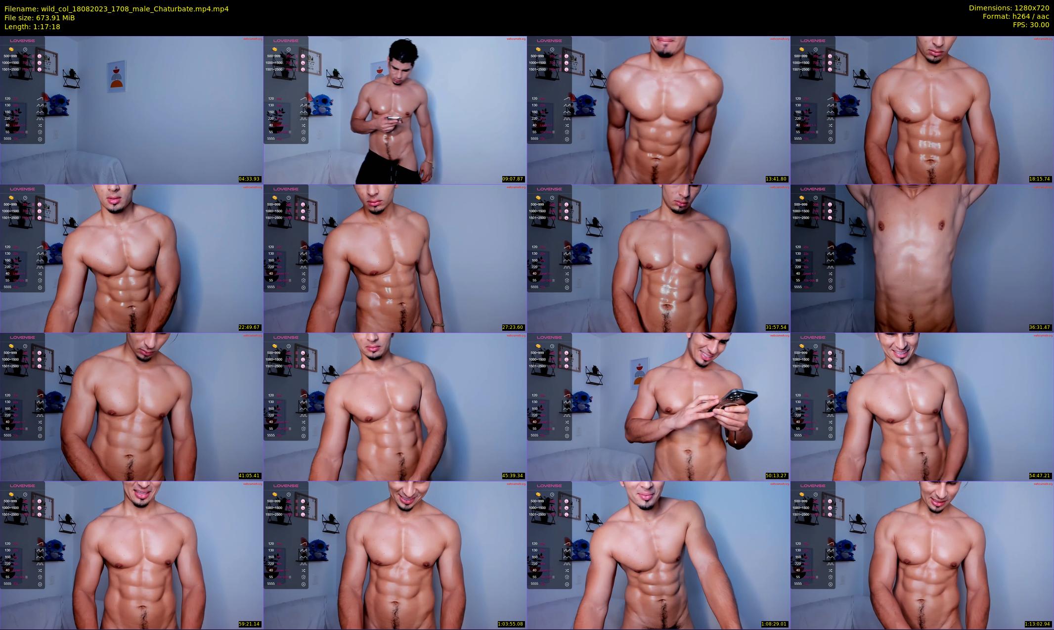 wild_col — 78 minute Chaturbate male cam show recording, 720p, Aug 18, 2023