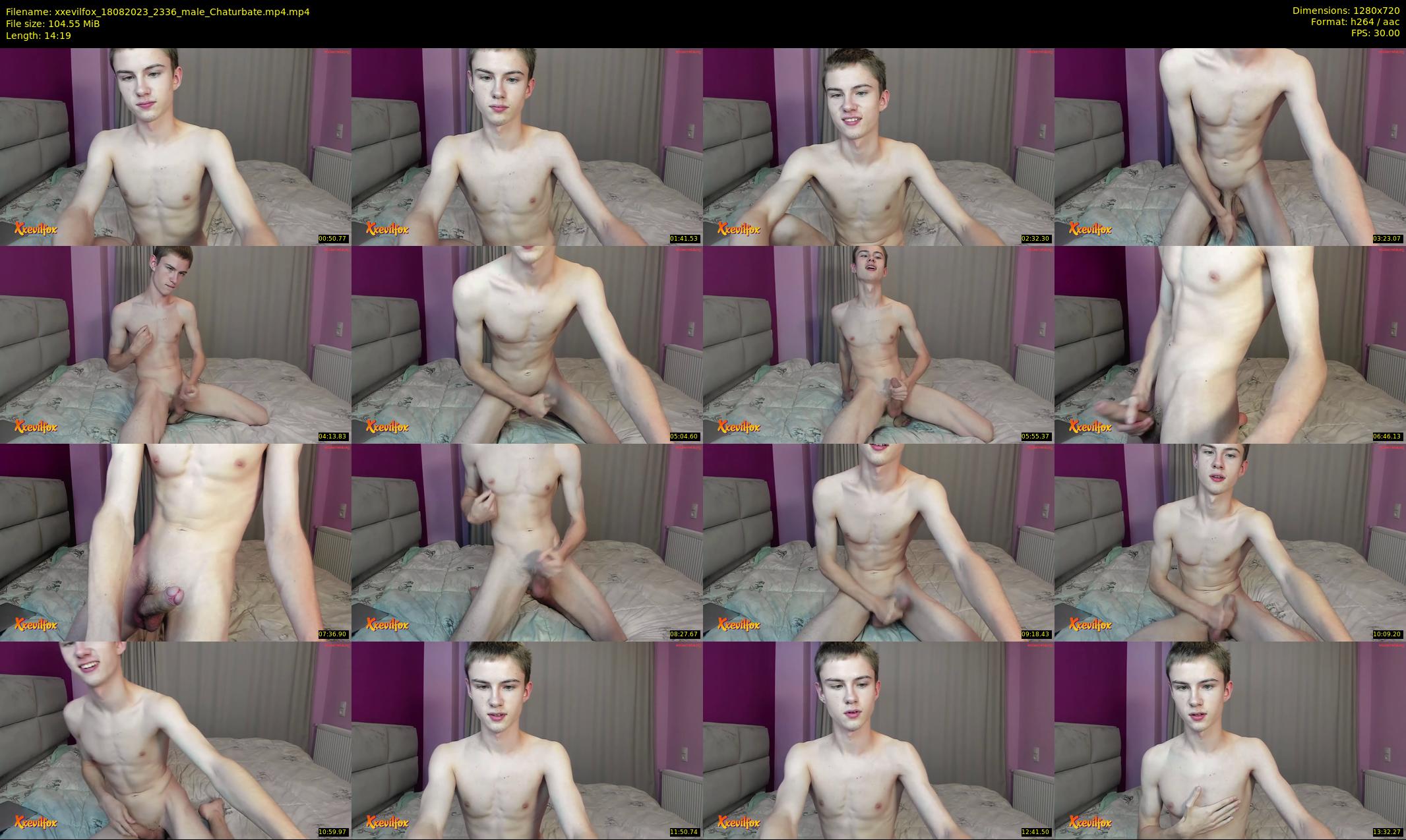xxevilfox — 15 minute Chaturbate male cam show recording, 720p, Aug 18, 2023