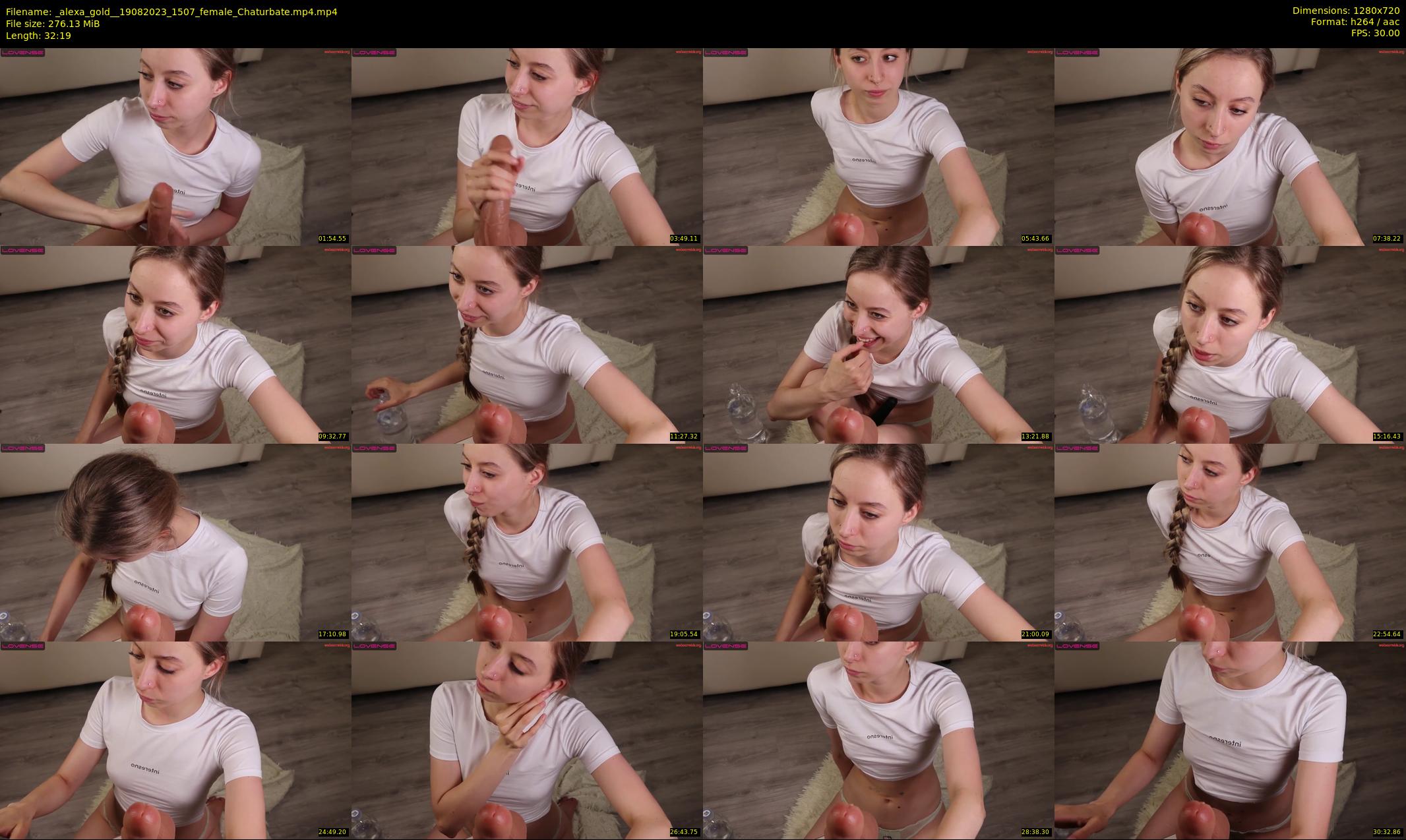 _alexa_gold_ — 33 minute Chaturbate female cam show recording, 720p, Aug 19, 2023