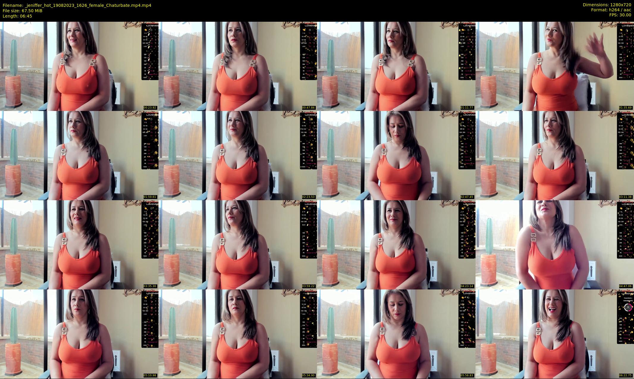 _jeniffer_hot — 7 minute Chaturbate female cam show recording, 720p, Aug 19, 2023