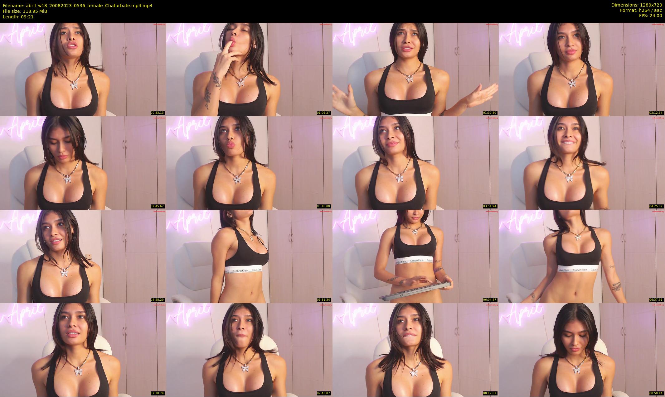 abril_w18 — 10 minute Chaturbate female cam show recording, 720p, Aug 20, 2023