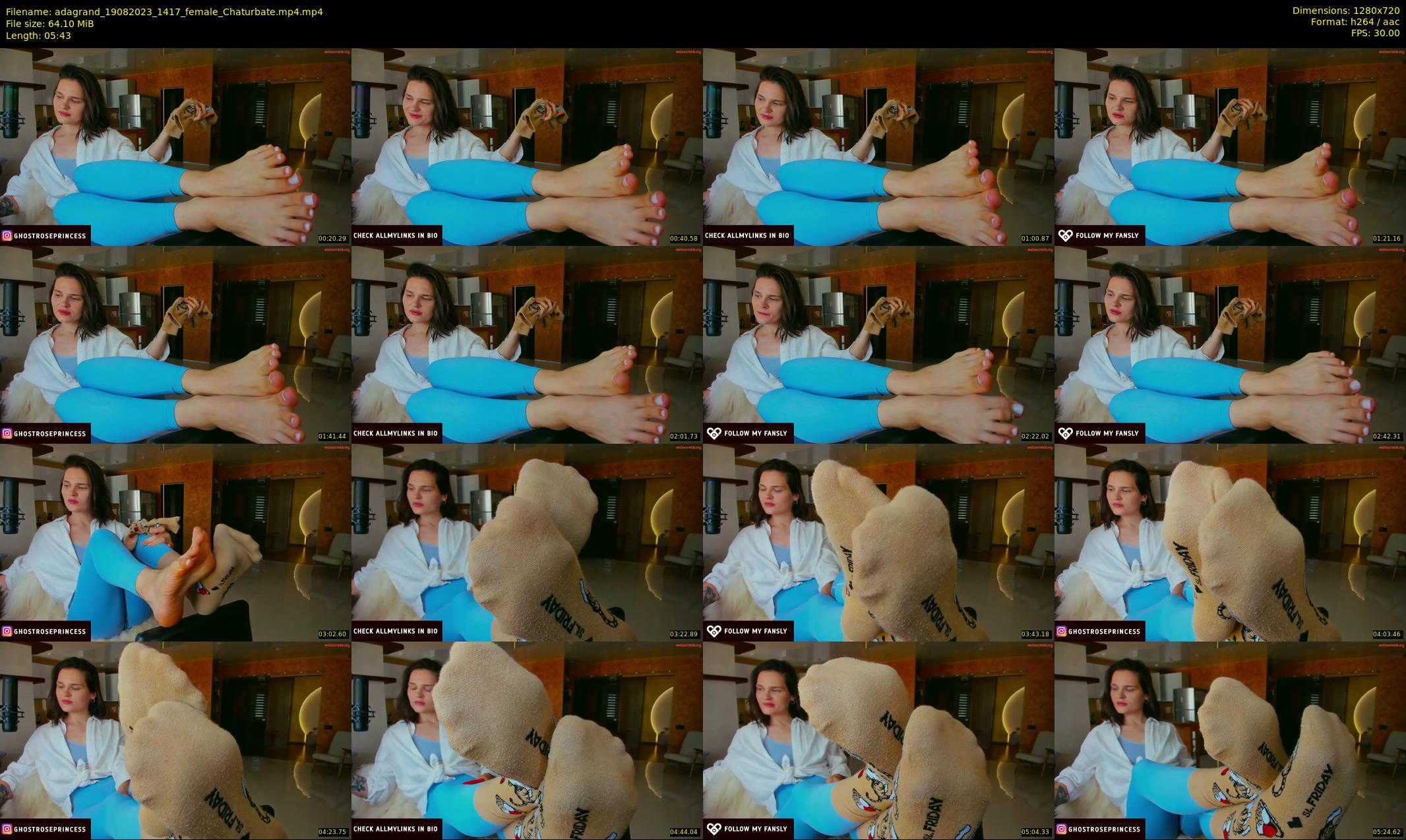 adagrand — 6 minute Chaturbate female cam show recording, 720p, Aug 19, 2023