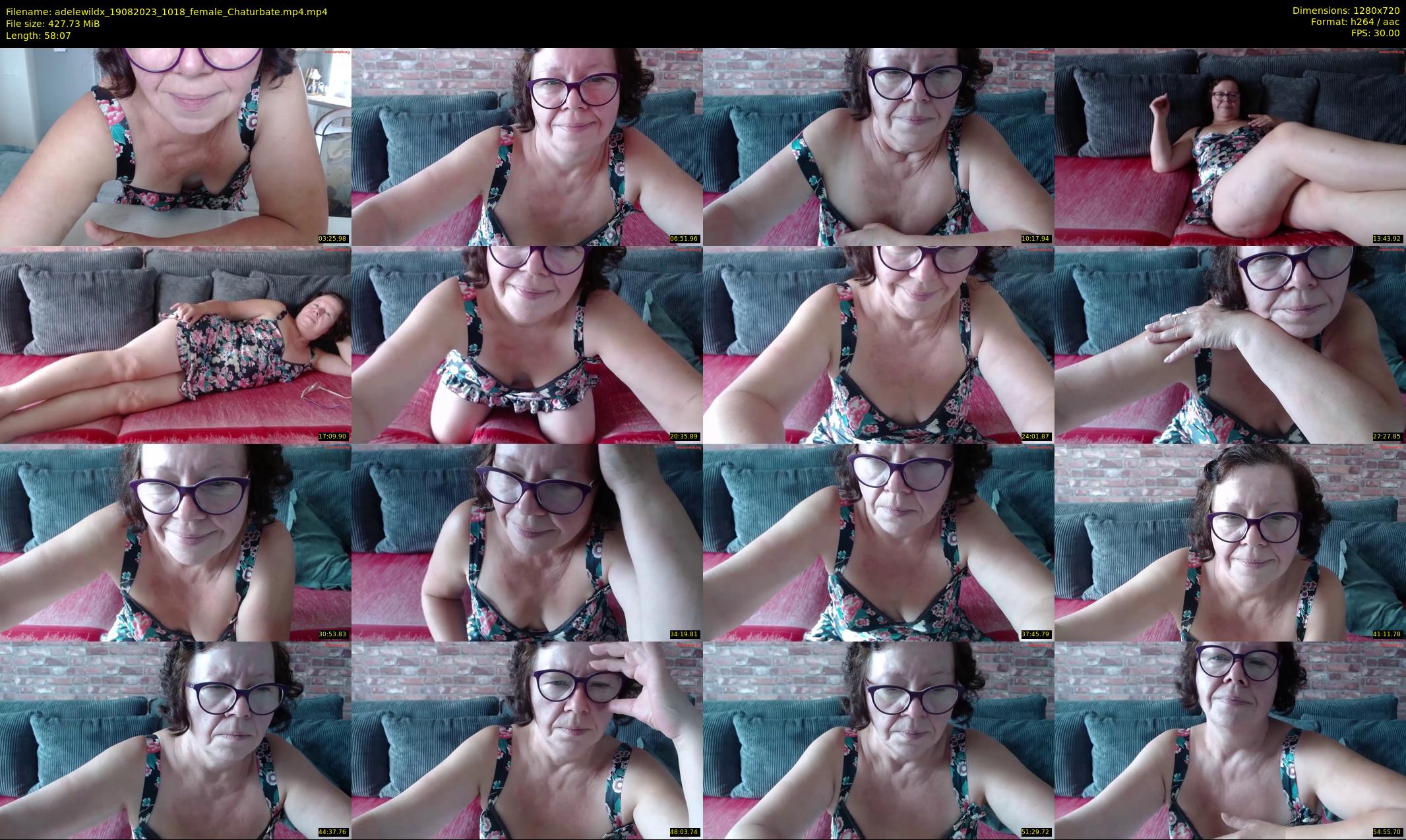 adelewildx — 59 minute Chaturbate female cam show recording, 720p, Aug 19, 2023