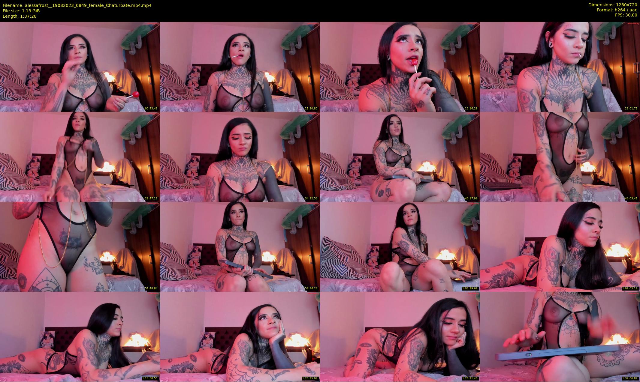 alessafrost_ — 98 minute Chaturbate female cam show recording, 720p, Aug 19, 2023