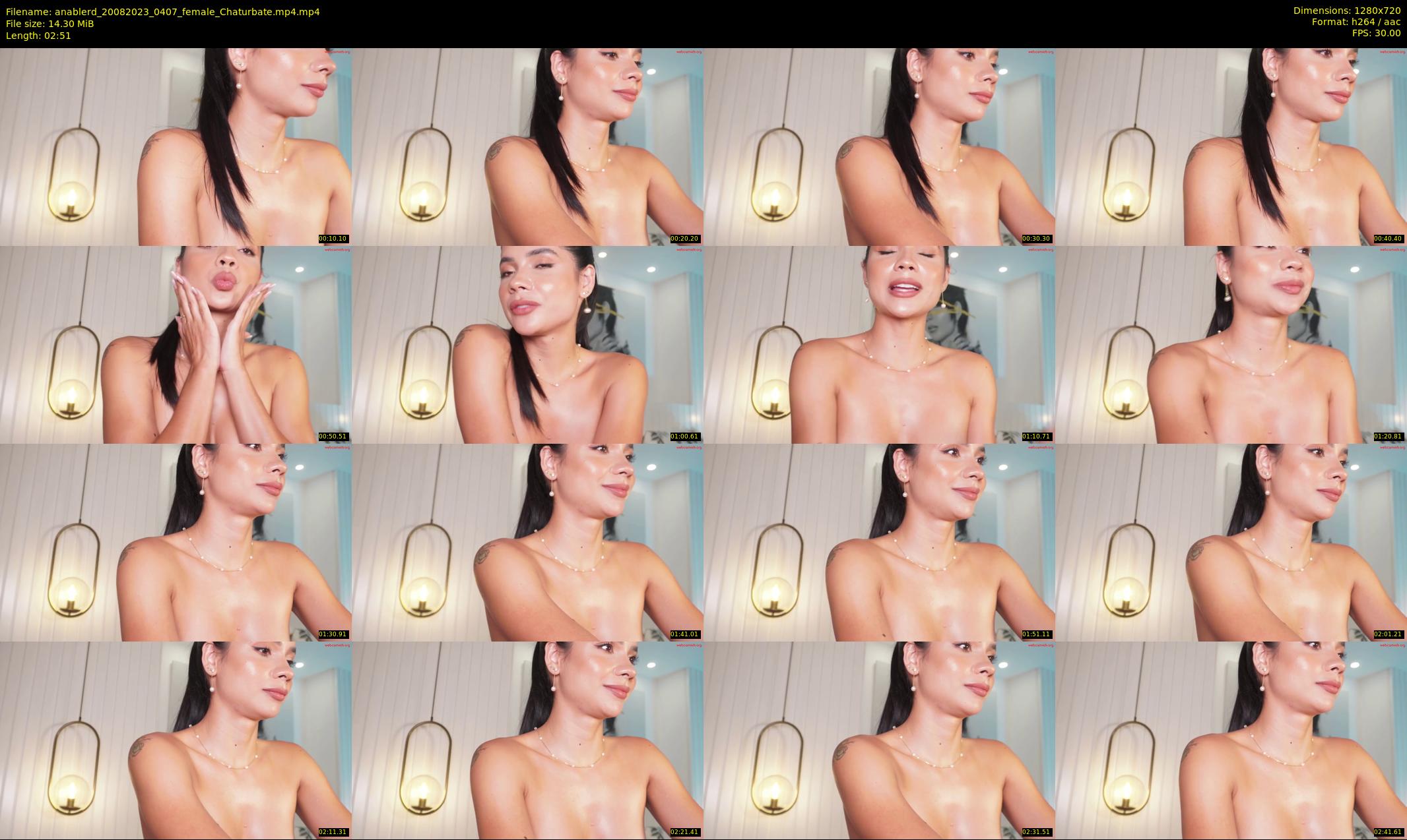 anablerd — 3 minute Chaturbate female cam show recording, 720p, Aug 20, 2023