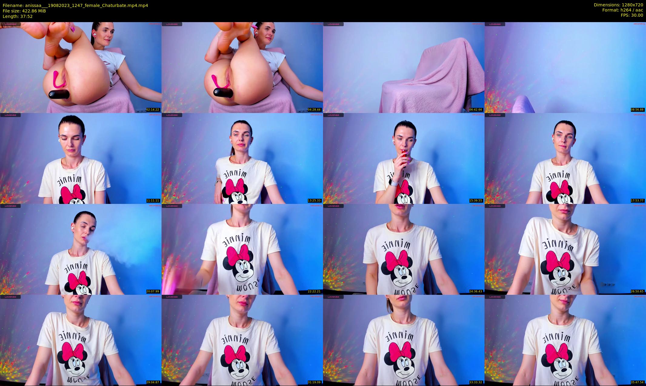 anissaa__ — 38 minute Chaturbate female cam show recording, 720p, Aug 19, 2023