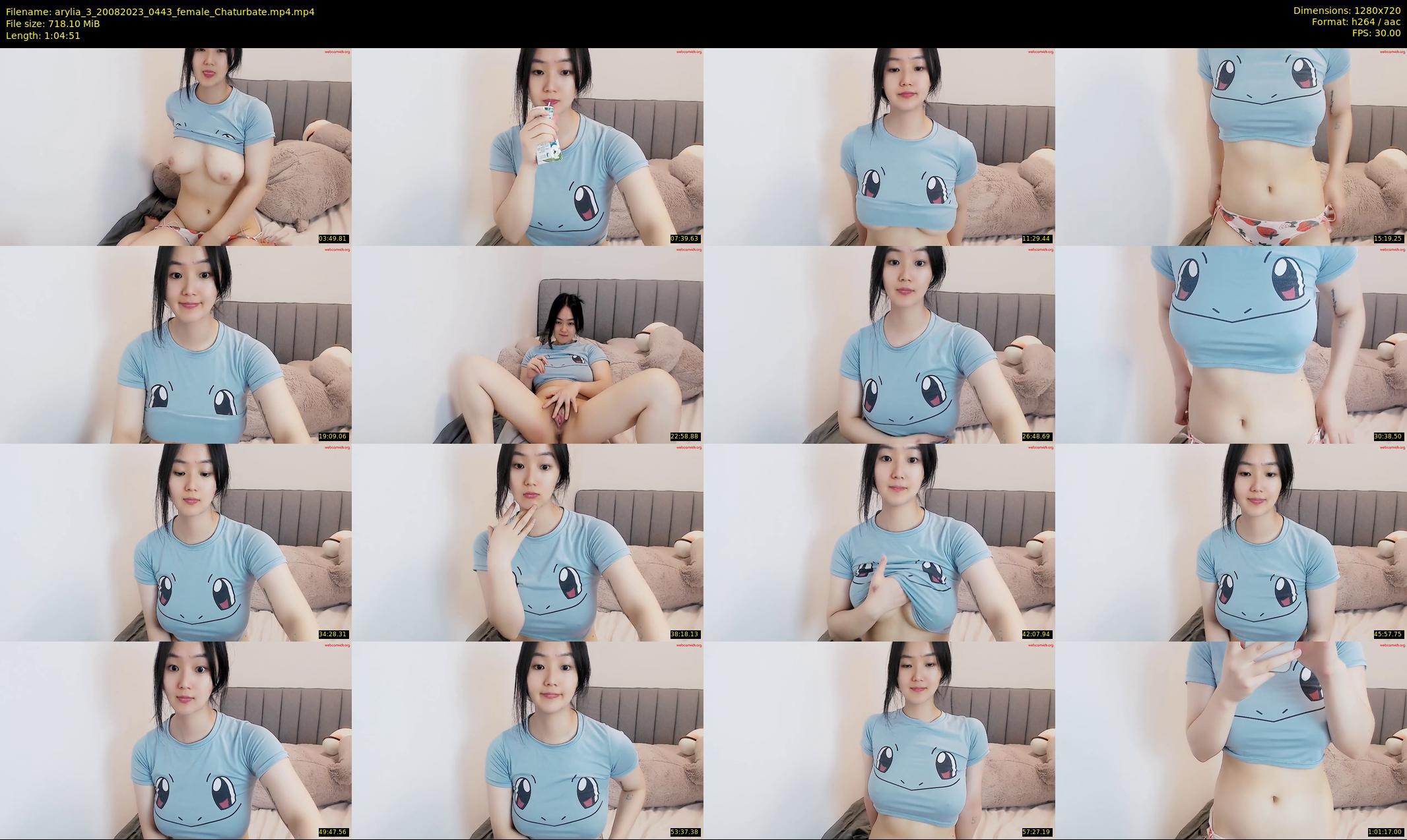 arylia_3 — 65 minute Chaturbate female cam show recording, 720p, Aug 20, 2023