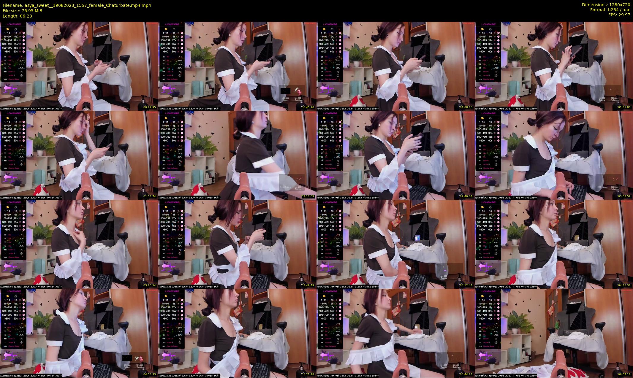 asya_sweet_ — 7 minute Chaturbate female cam show recording, 720p, Aug 19, 2023