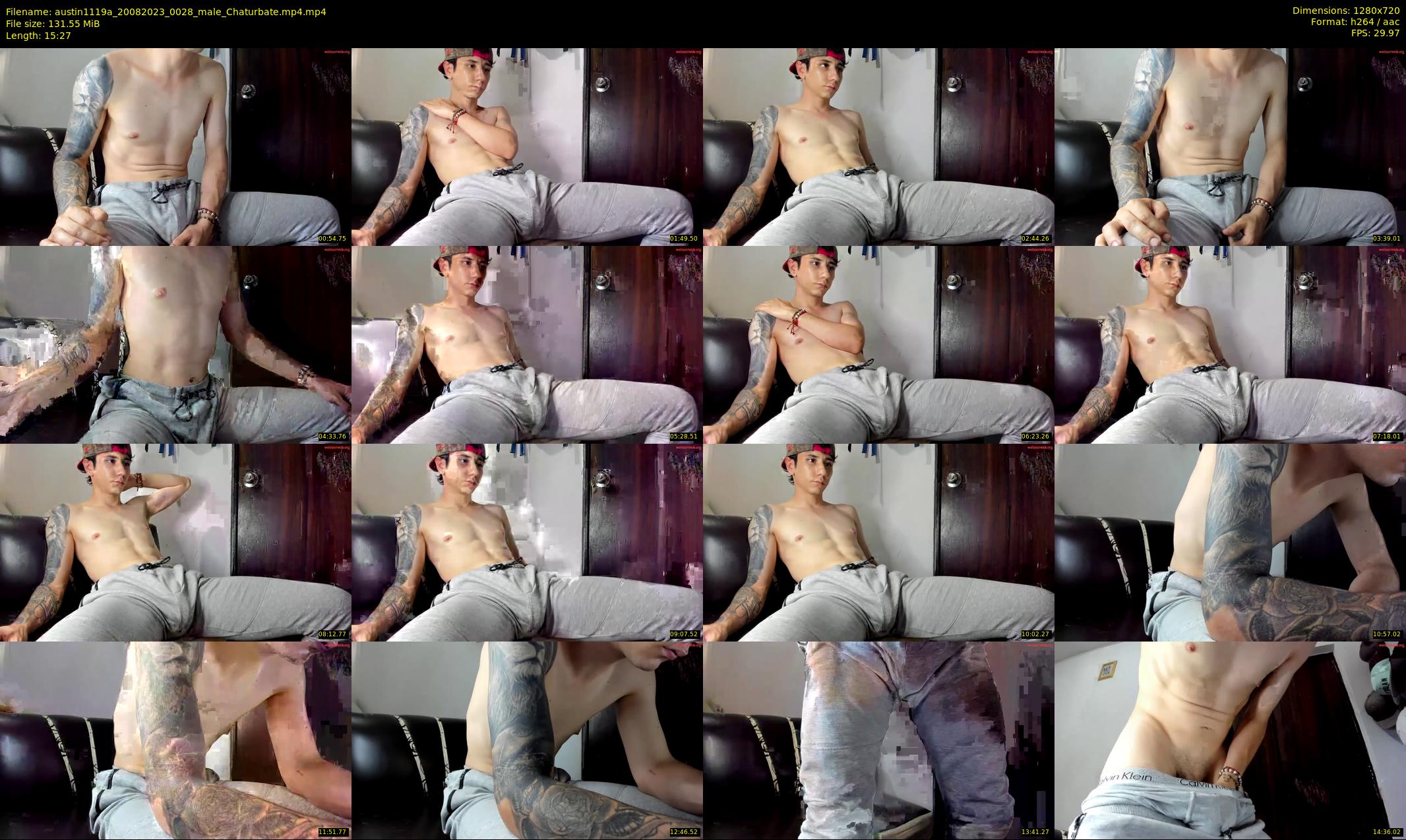 austin1119a — 16 minute Chaturbate male cam show recording, 720p, Aug 20, 2023