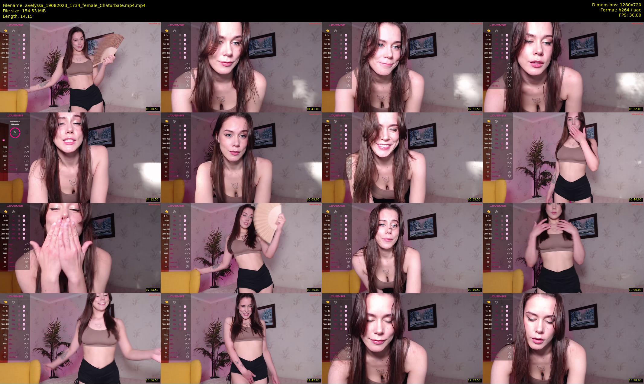 avelyssa — 15 minute Chaturbate female cam show recording, 720p, Aug 19, 2023