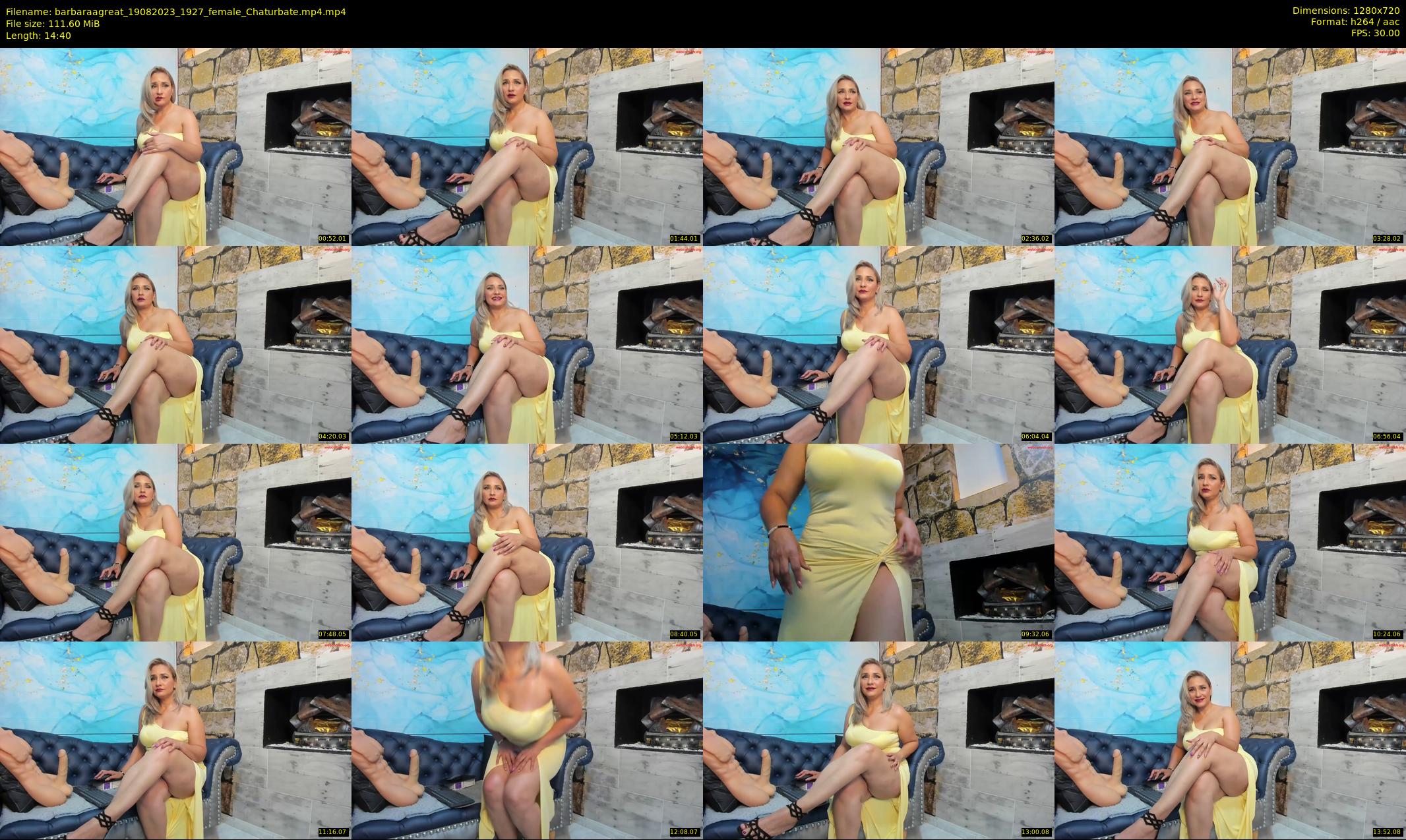 barbaraagreat — 15 minute Chaturbate female cam show recording, 720p, Aug 19, 2023