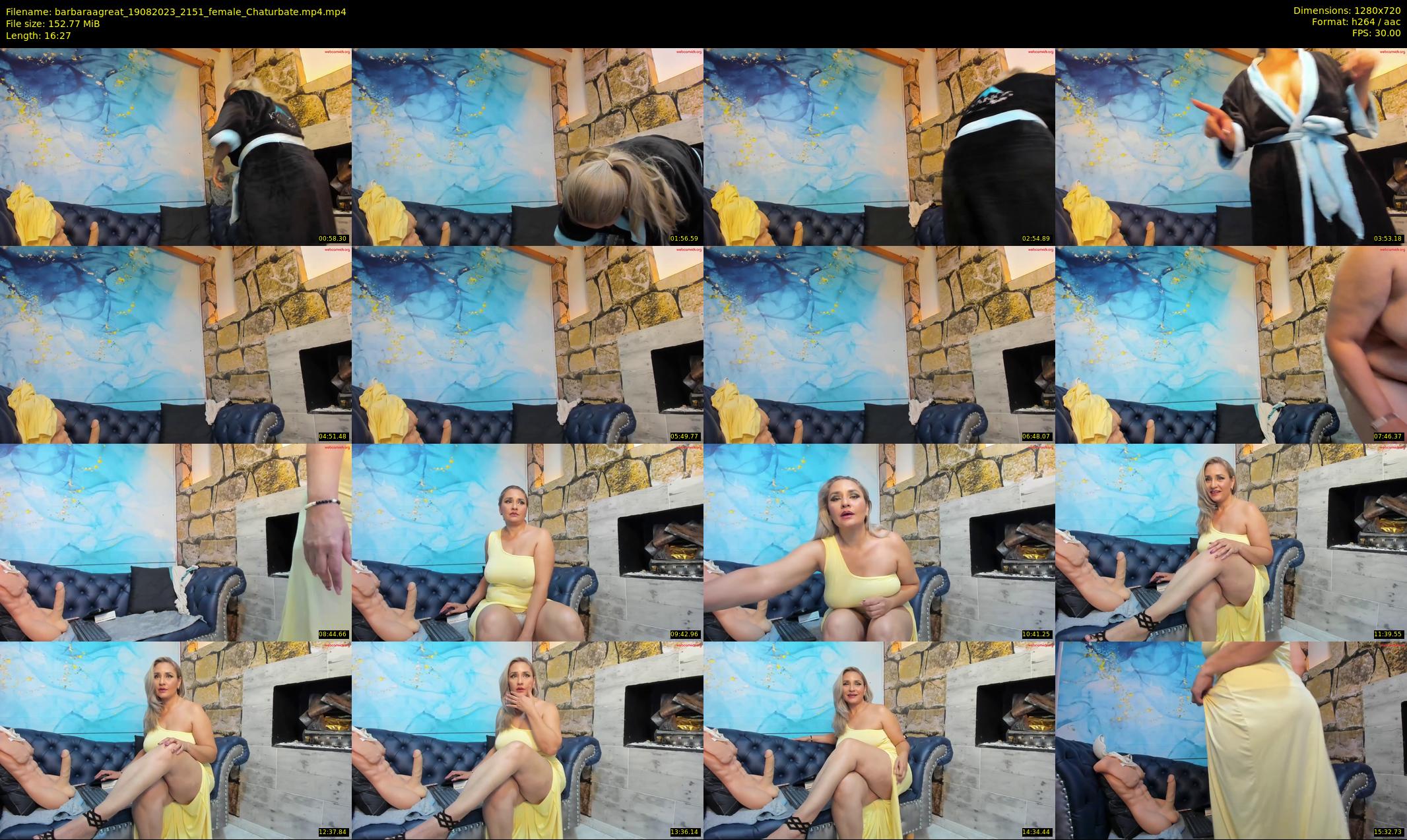 barbaraagreat — 17 minute Chaturbate female cam show recording, 720p, Aug 19, 2023