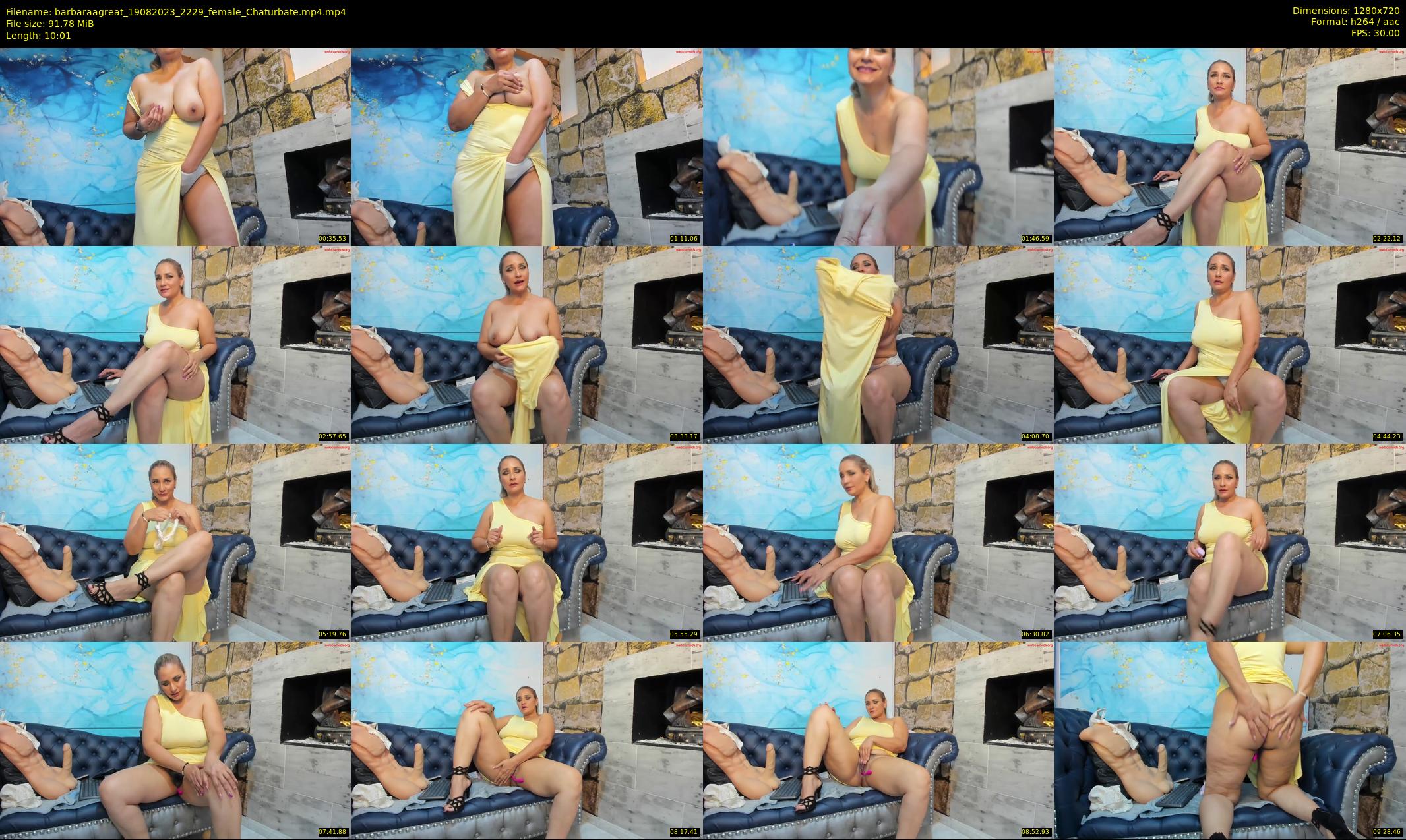 barbaraagreat — 11 minute Chaturbate female cam show recording, 720p, Aug 19, 2023