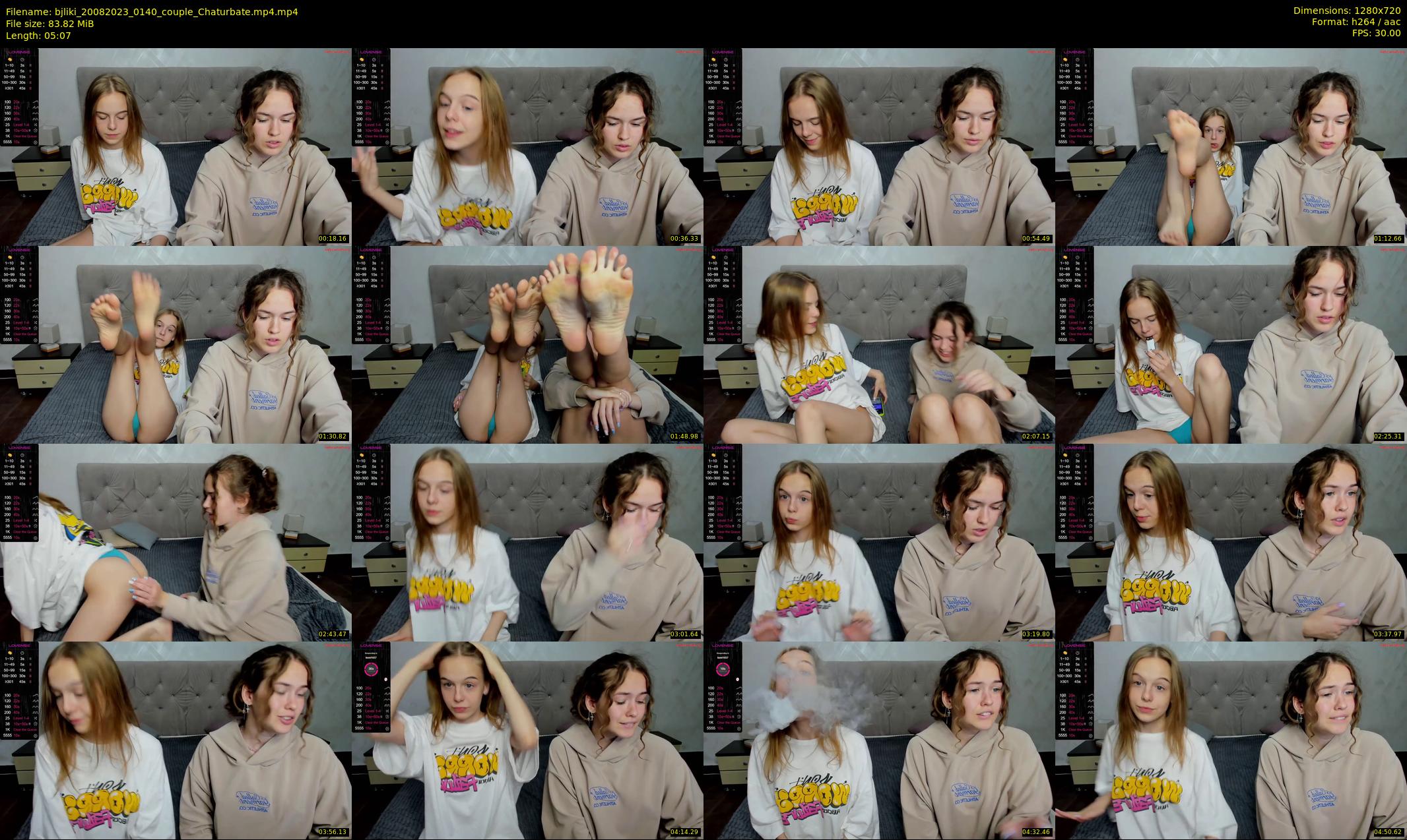 bjliki — 6 minute Chaturbate couple cam show recording, 720p, Aug 20, 2023