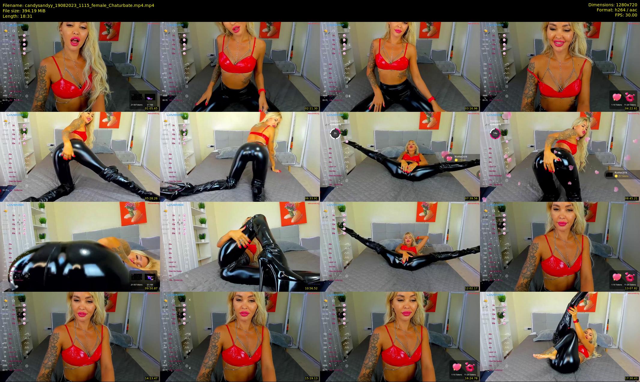 candysandyy — 19 minute Chaturbate female cam show recording, 720p, Aug 19, 2023