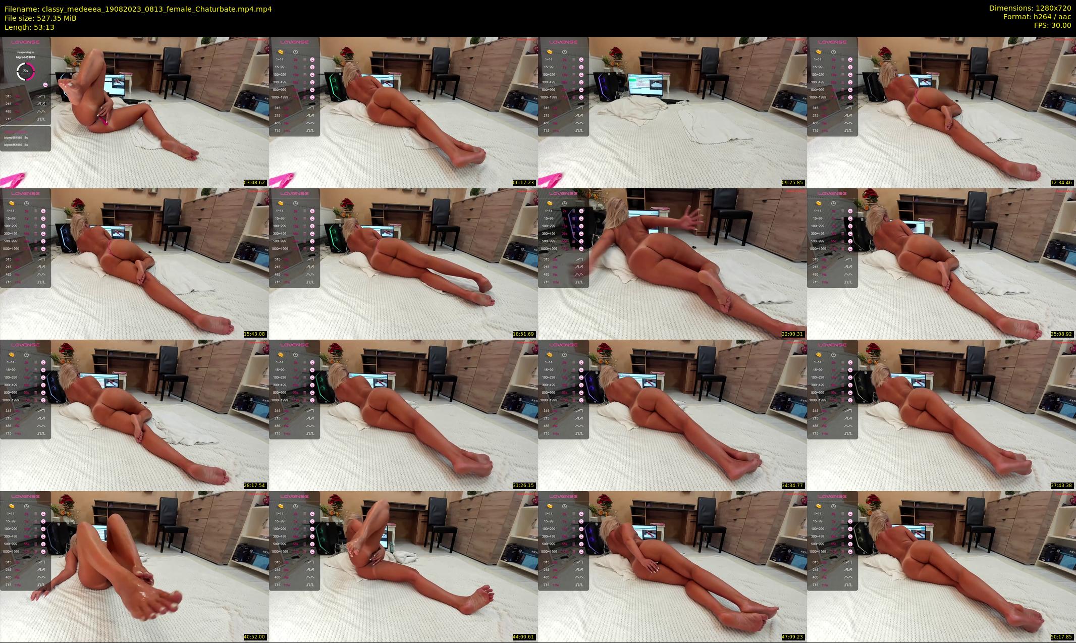 classy_medeeea — 54 minute Chaturbate female cam show recording, 720p, Aug 19, 2023