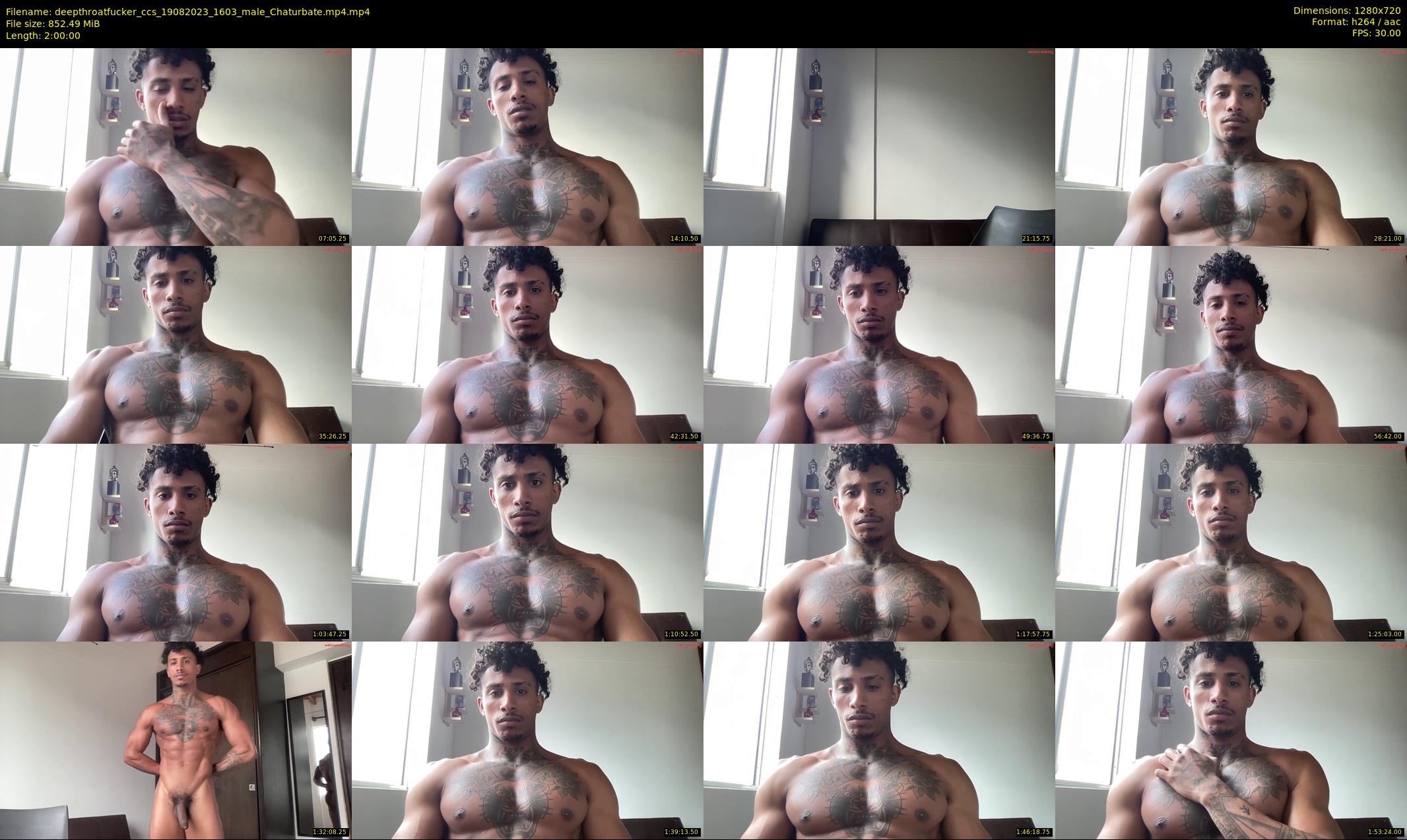 deepthroatfucker_ccs — 120 minute Chaturbate male cam show recording, 720p, Aug 19, 2023