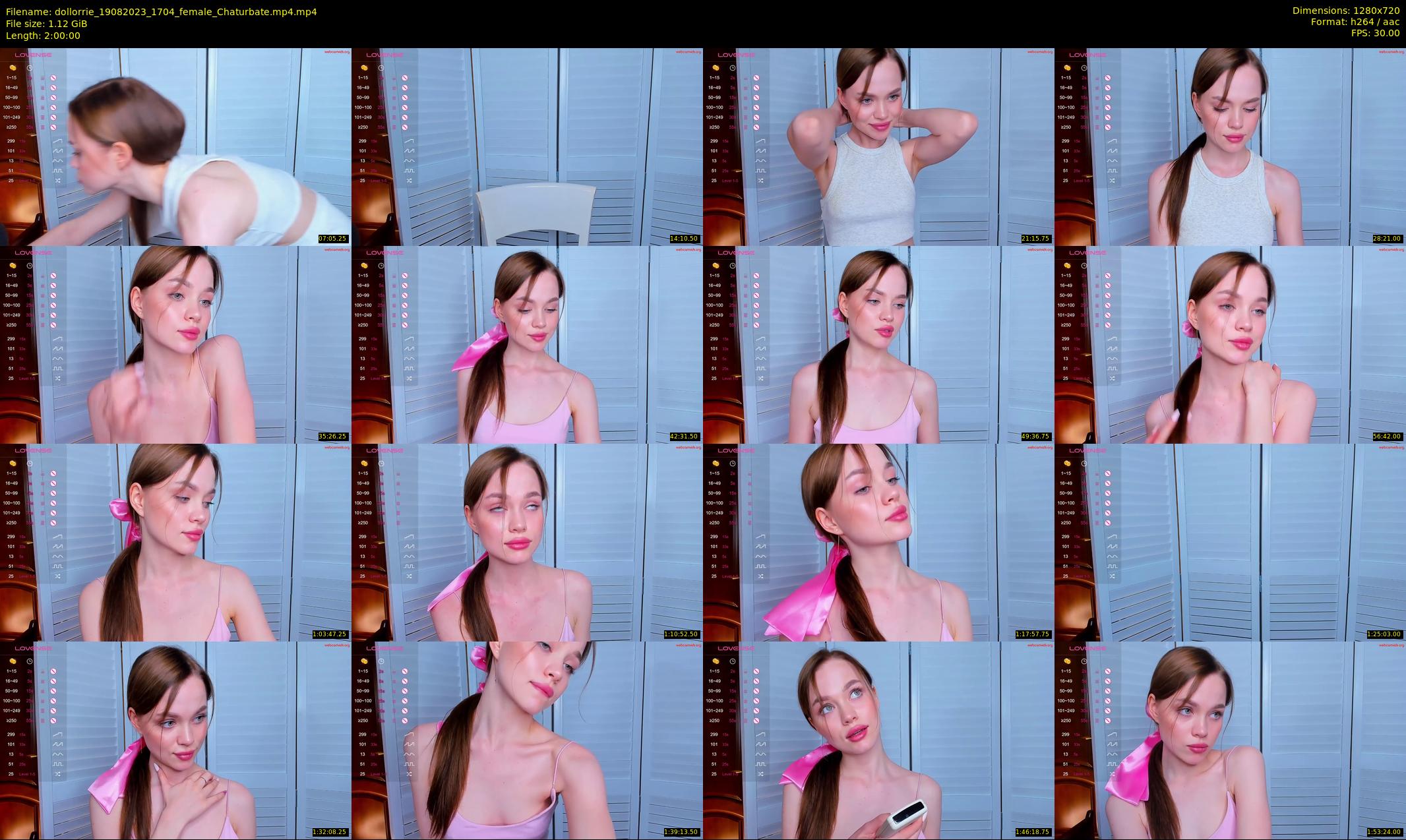dollorrie — 120 minute Chaturbate couple cam show recording, 720p, Aug 19, 2023