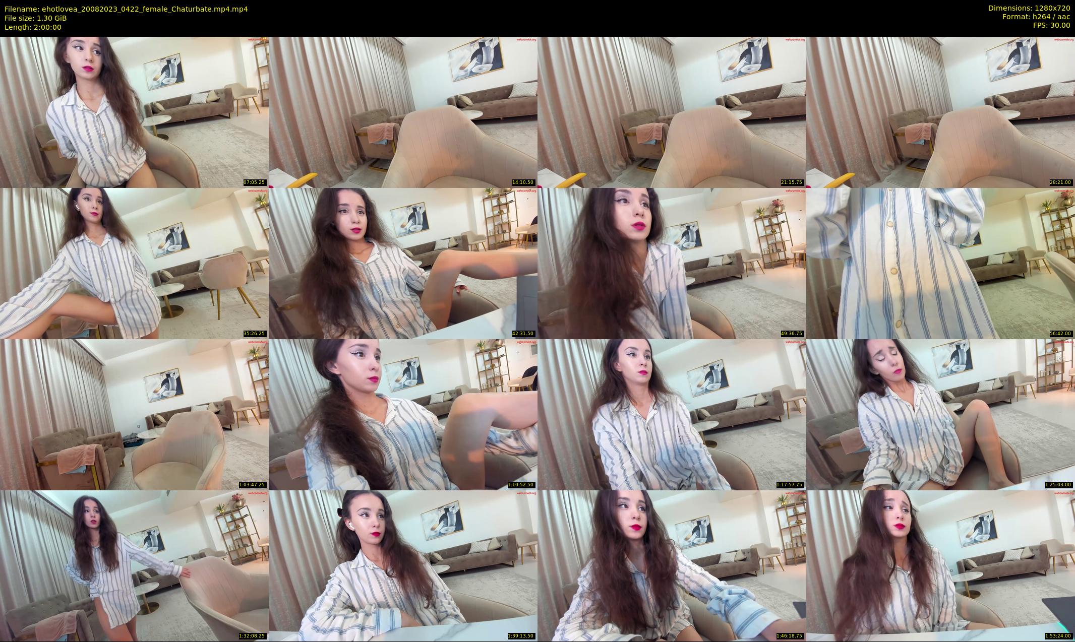 ehotlovea — 120 minute Chaturbate female cam show recording, 720p, Aug 20, 2023