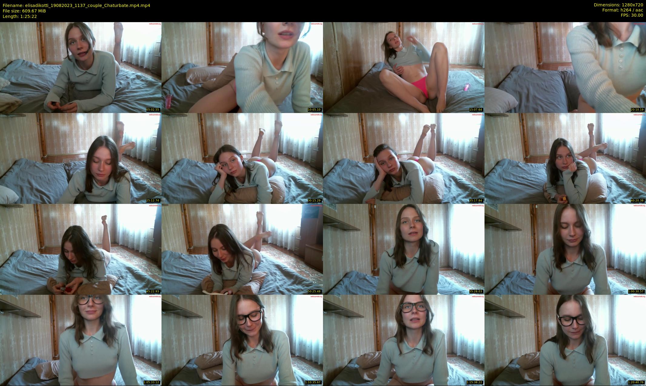 elisadikotti — 86 minute Chaturbate couple cam show recording, 720p, Aug 19, 2023