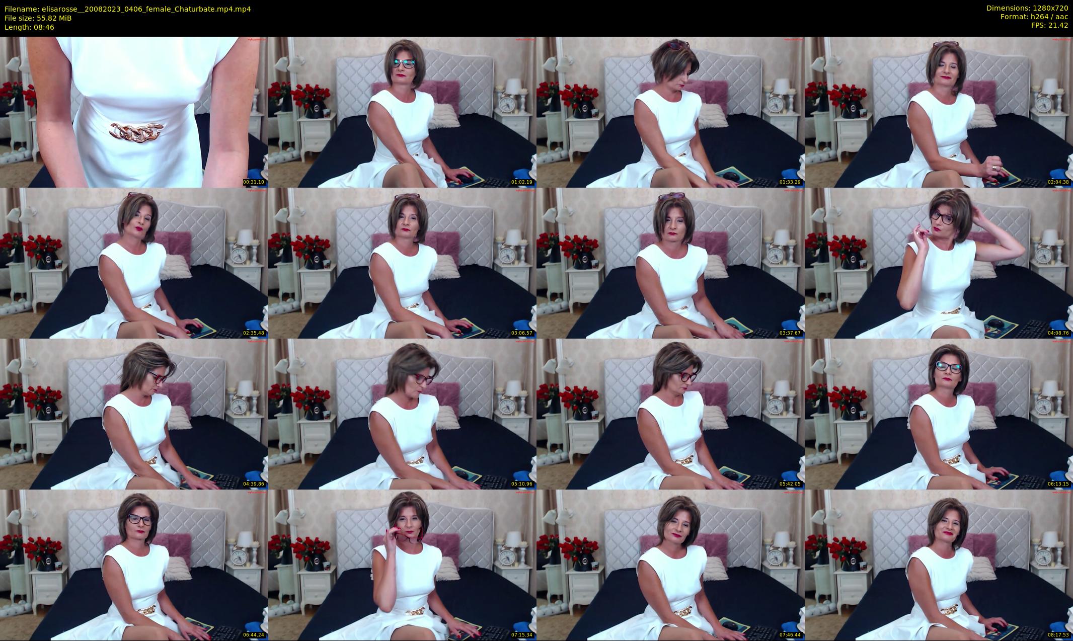 elisarosse_ — 9 minute Chaturbate female cam show recording, 720p, Aug 20, 2023