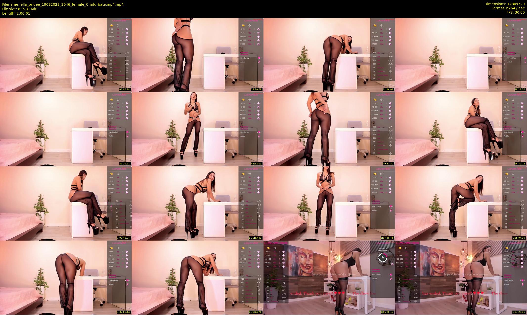 ella_pridee — 121 minute Chaturbate female cam show recording, 720p, Aug 19, 2023