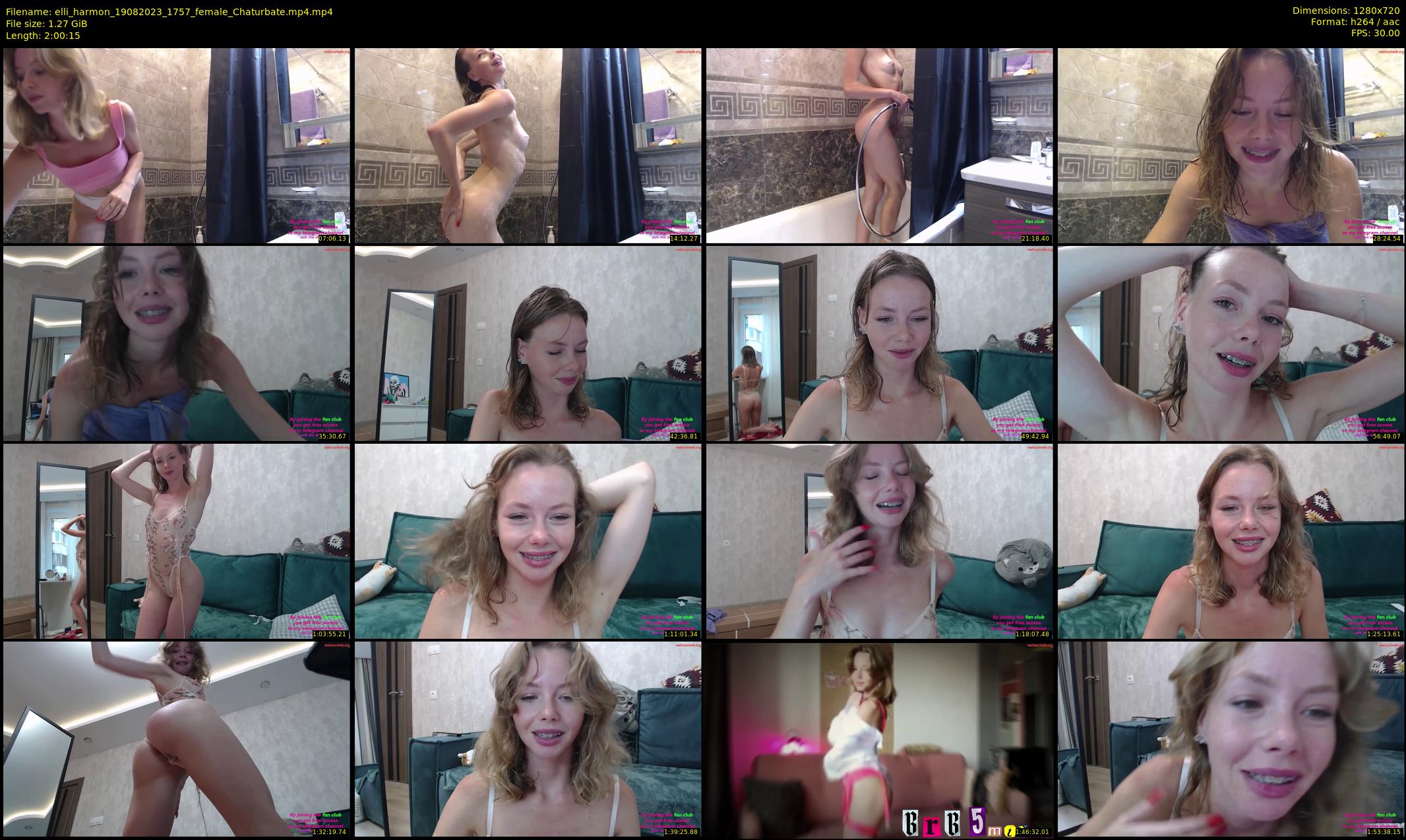 elli_harmon — 121 minute Chaturbate female cam show recording, 720p, Aug 19, 2023