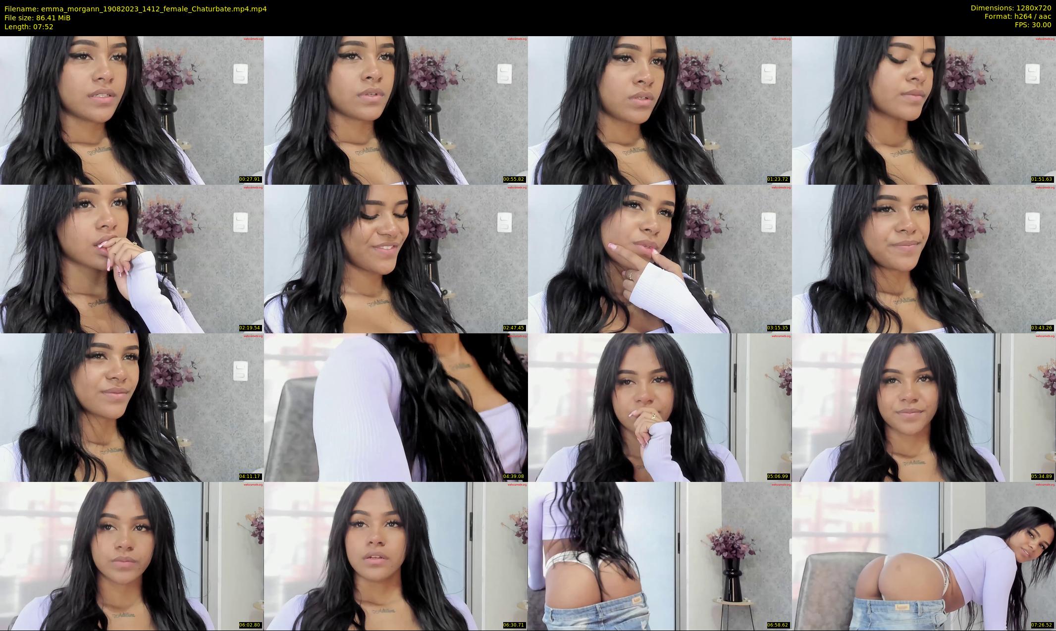 emma_morgann — 8 minute Chaturbate female cam show recording, 720p, Aug 19, 2023
