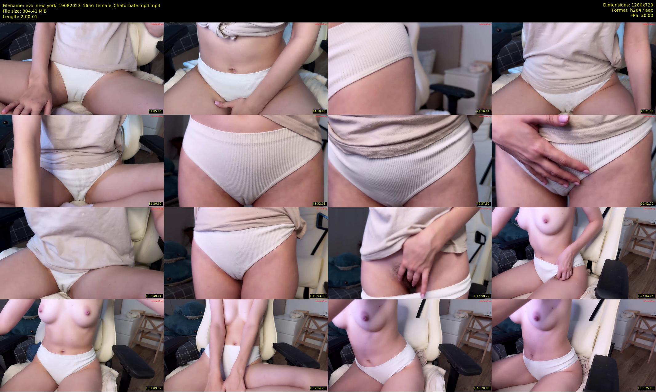 eva_new_york — 121 minute Chaturbate female cam show recording, 720p, Aug 19, 2023