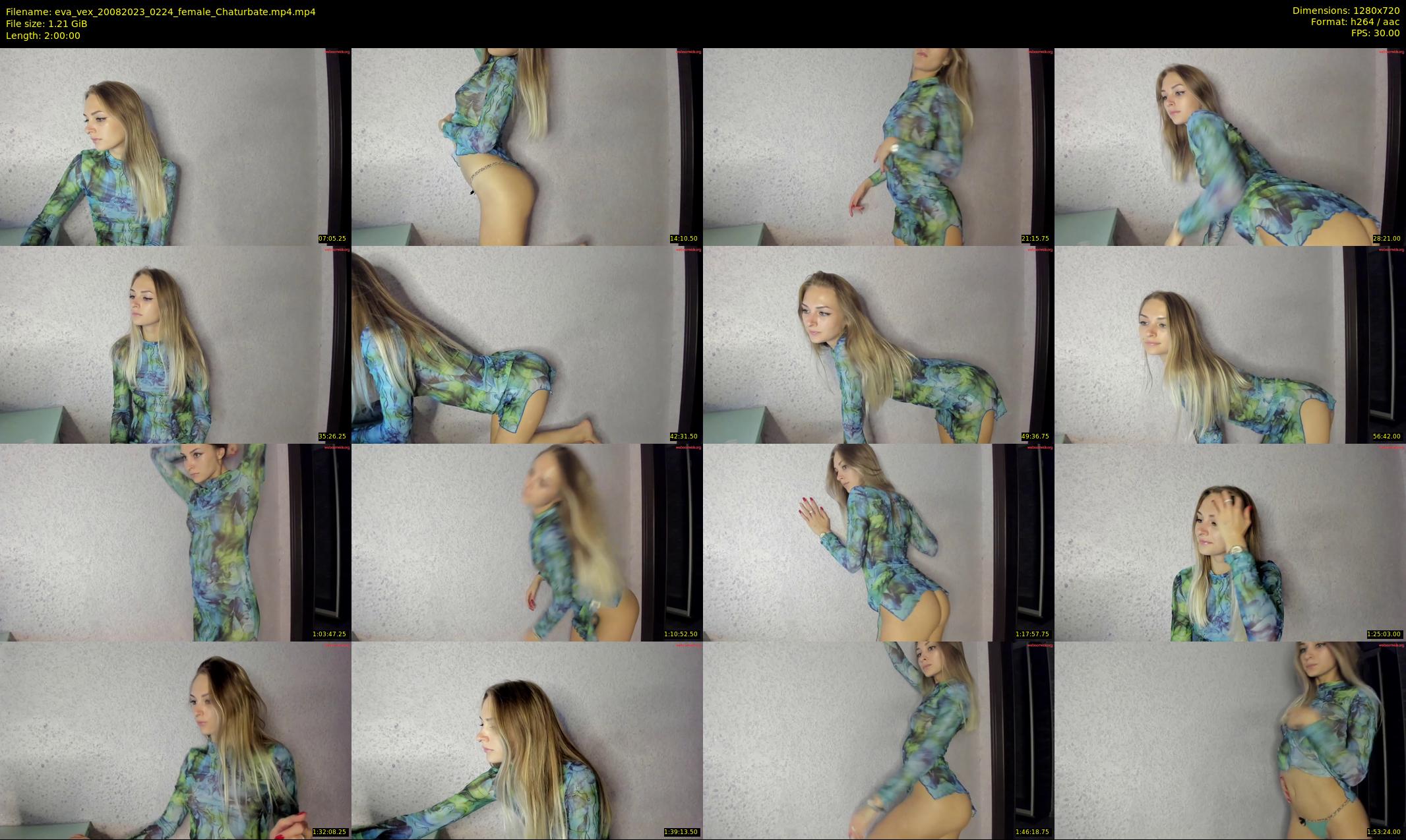 eva_vex — 120 minute Chaturbate female cam show recording, 720p, Aug 20, 2023