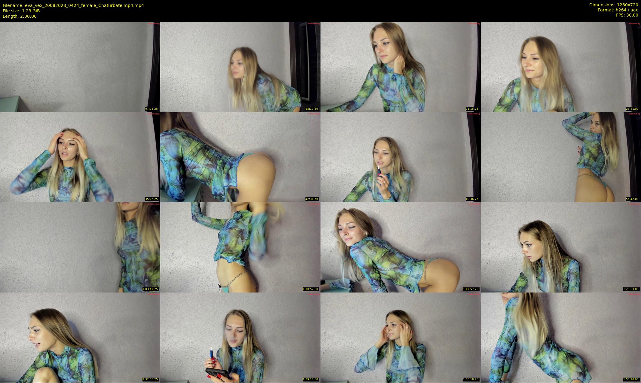 eva_vex — 120 minute Chaturbate female cam show recording, 720p, Aug 20, 2023