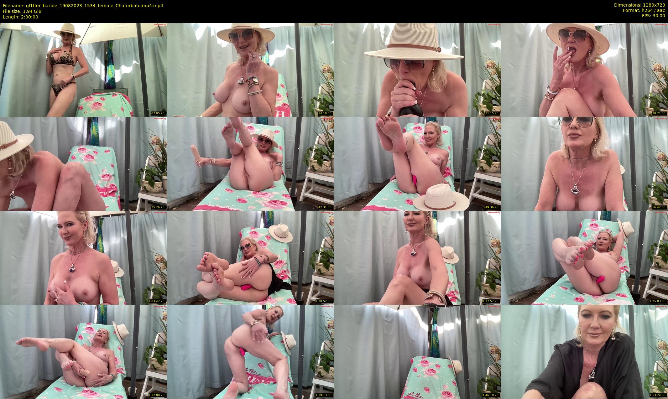 gl1tter_barbie — 120 minute Chaturbate female cam show recording, 720p, Aug 19, 2023