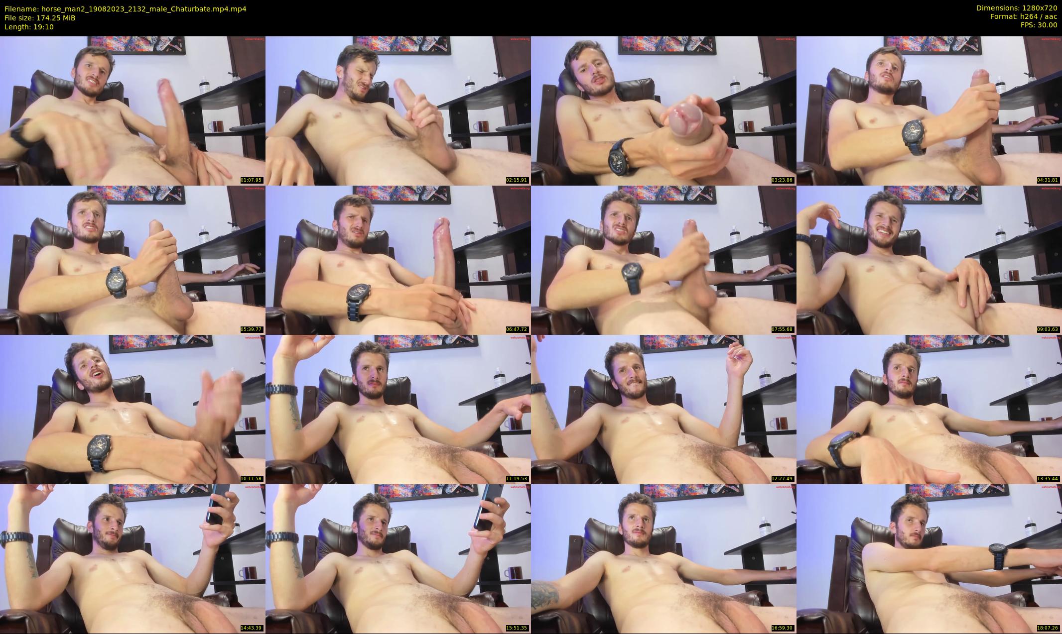 horse_man2 — 20 minute Chaturbate male cam show recording, 720p, Aug 19, 2023