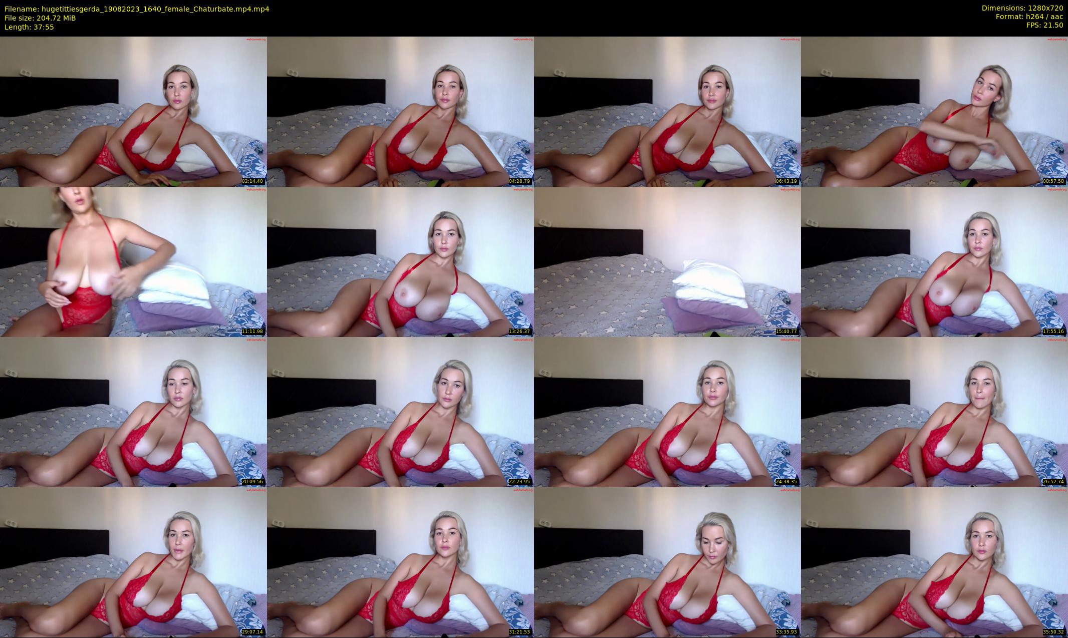 hugetittiesgerda — 38 minute Chaturbate female cam show recording, 720p, Aug 19, 2023