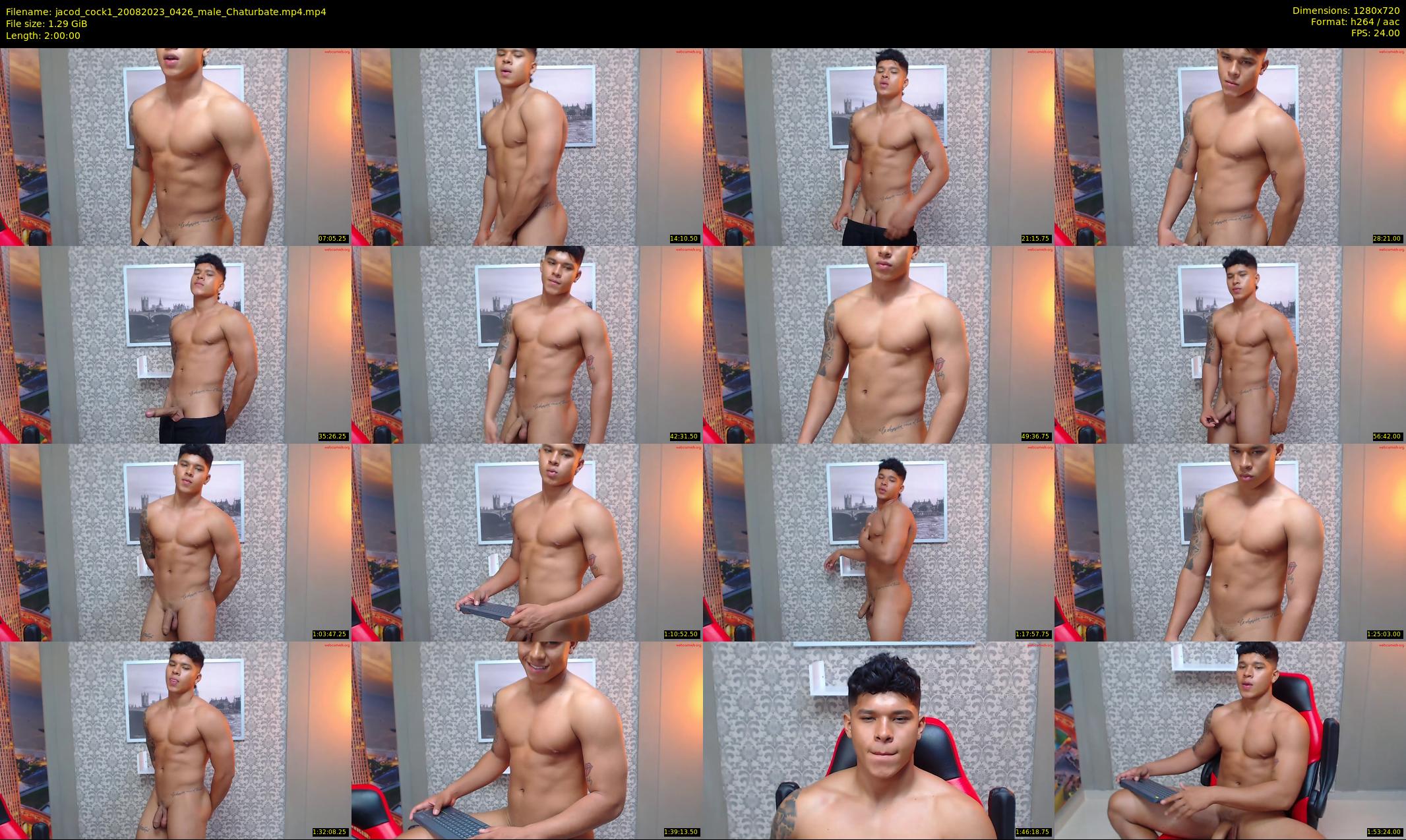 jacod_cock1 — 120 minute Chaturbate male cam show recording, 720p, Aug 20, 2023