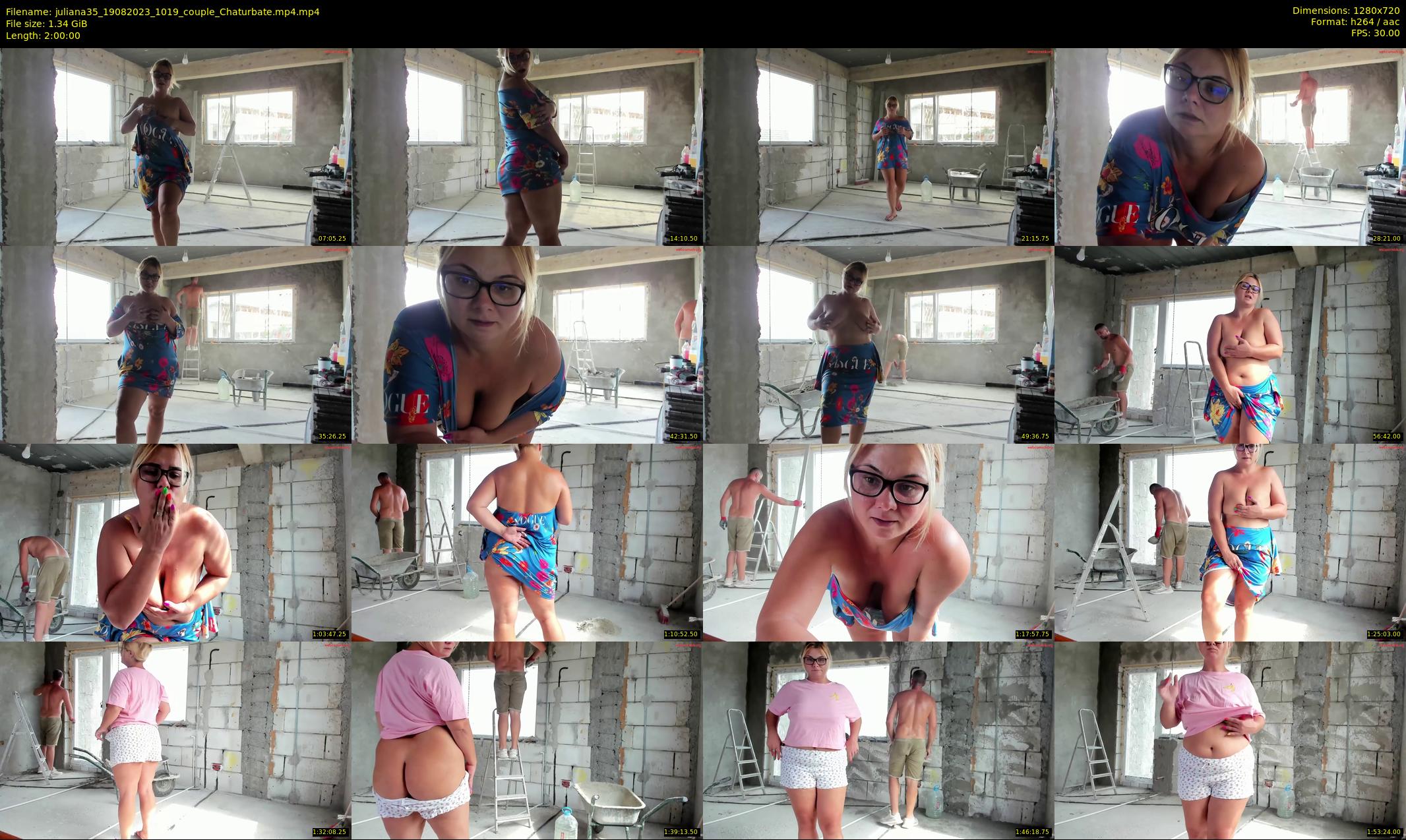 juliana35 — 120 minute Chaturbate couple cam show recording, 720p, Aug 19, 2023