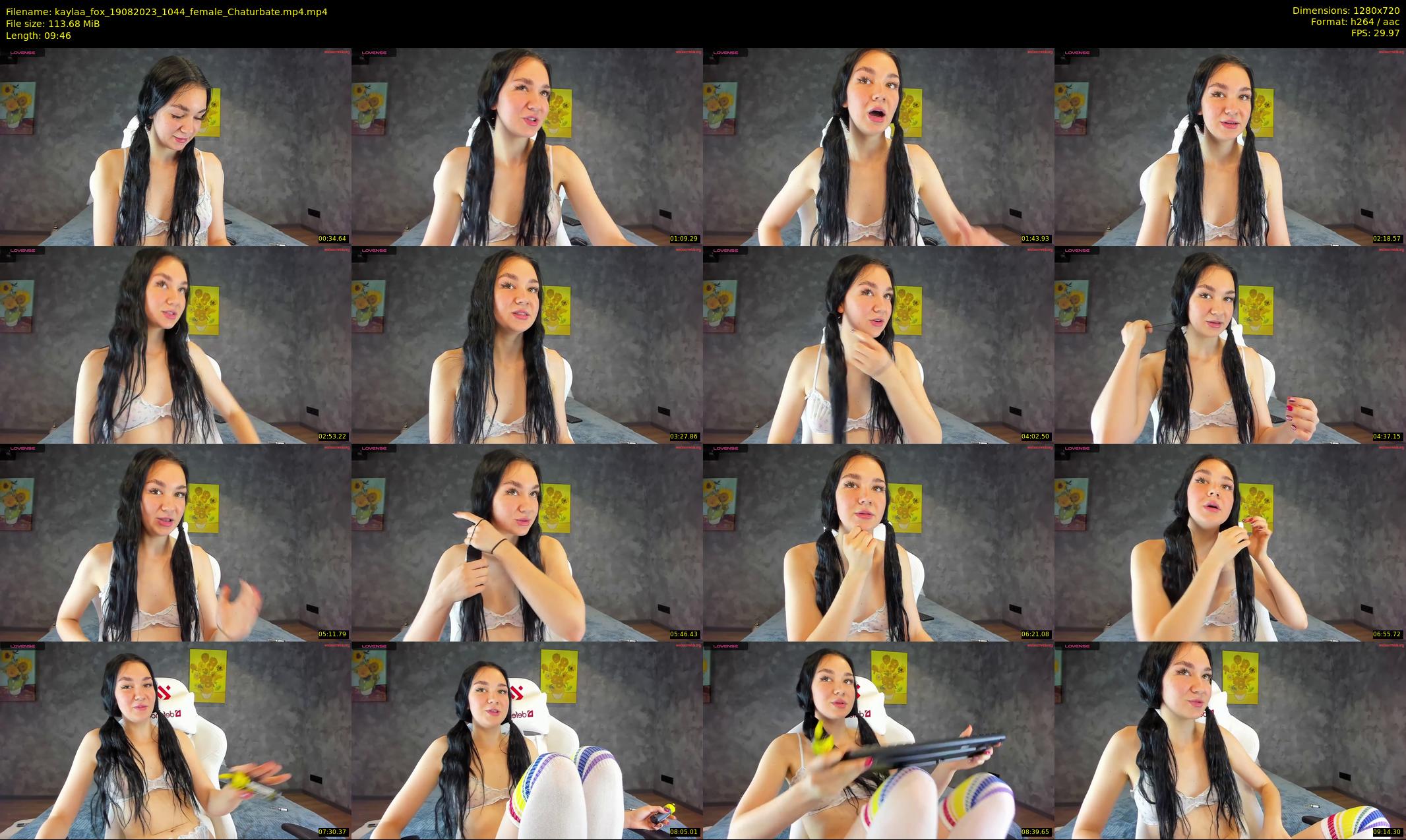 kaylaa_fox — 10 minute Chaturbate female cam show recording, 720p, Aug 19, 2023