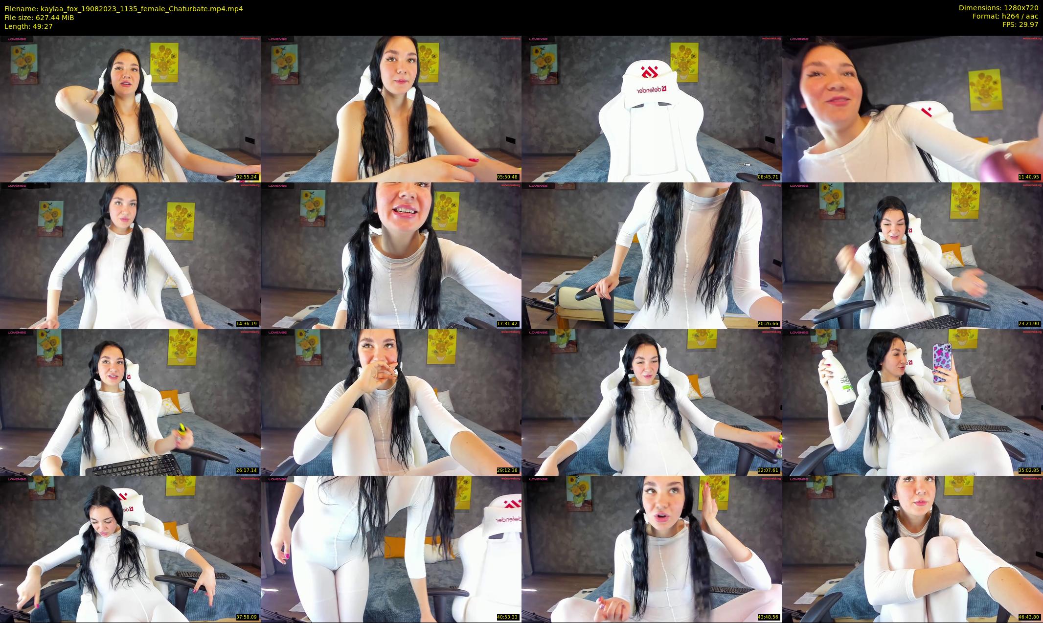 kaylaa_fox — 50 minute Chaturbate female cam show recording, 720p, Aug 19, 2023