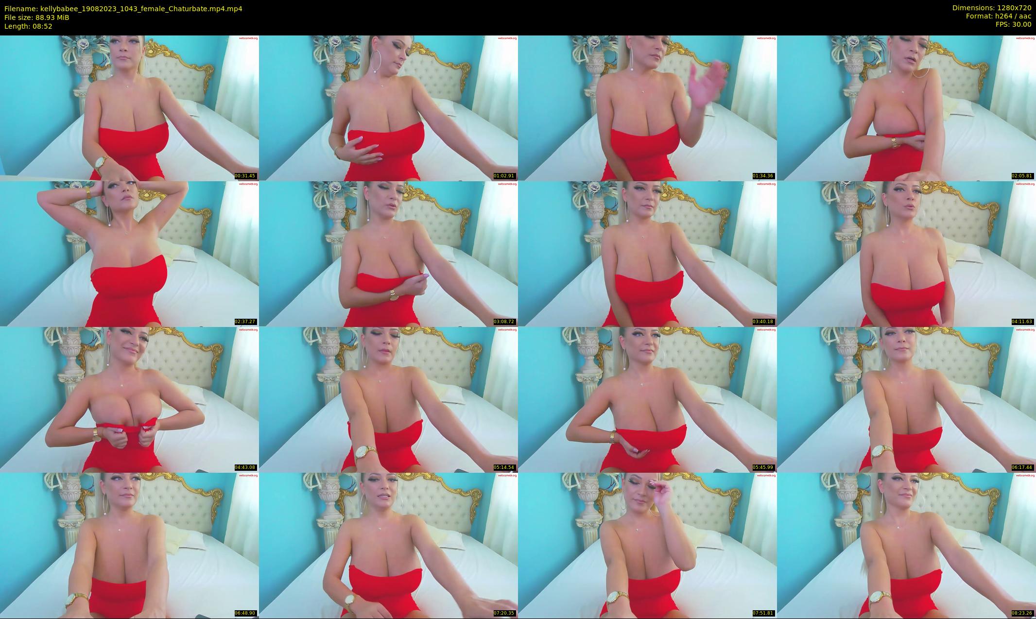kellybabee — 9 minute Chaturbate female cam show recording, 720p, Aug 19, 2023